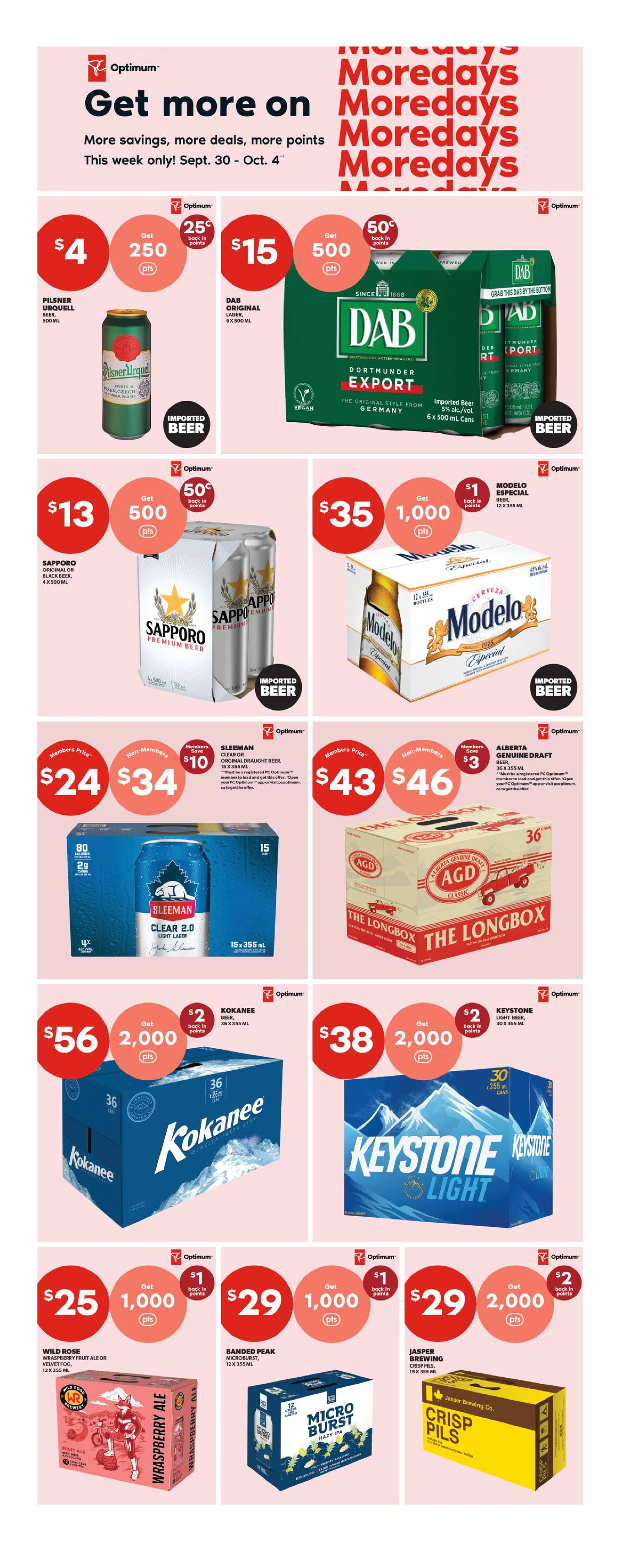 Superstore Liquor Weekly Flyer - Valid Wednesday, September 30 - Sunday, October 4 - Page 7