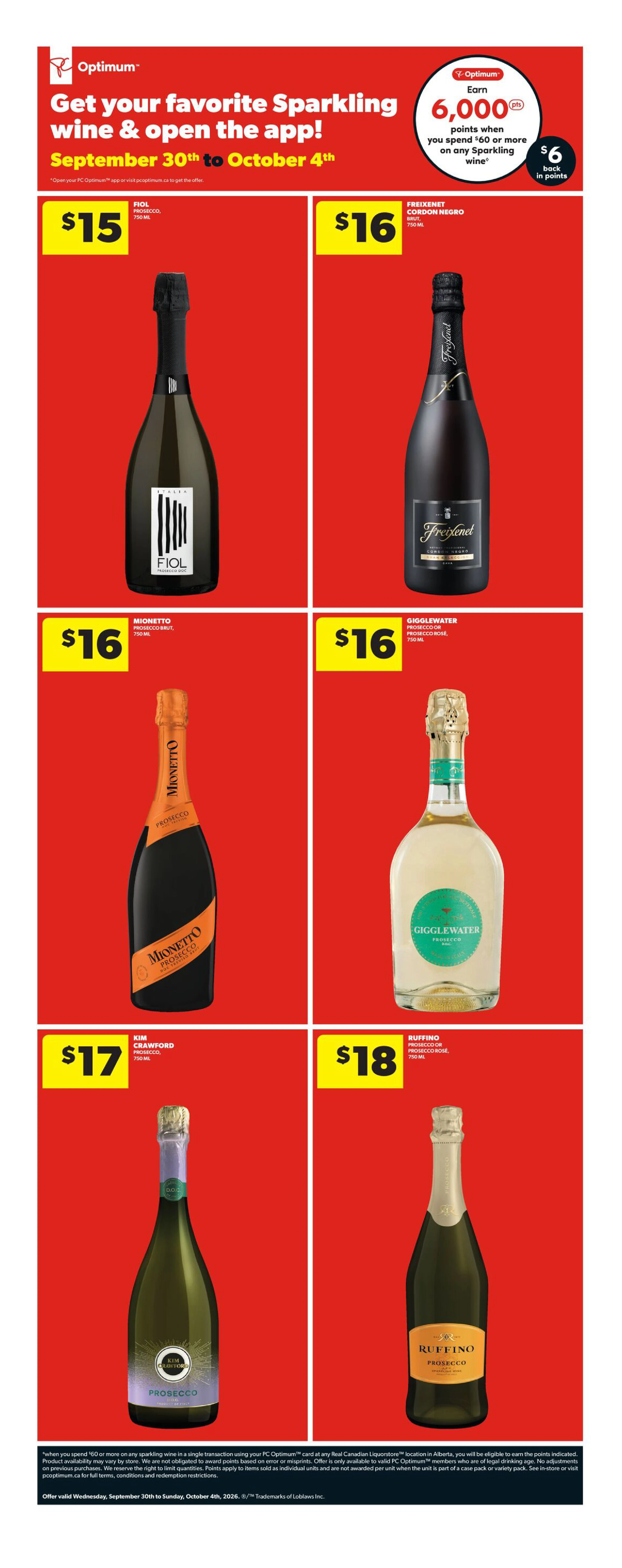 Superstore Liquor Weekly Flyer - Valid Wednesday, September 30 - Sunday, October 4 - Page 9