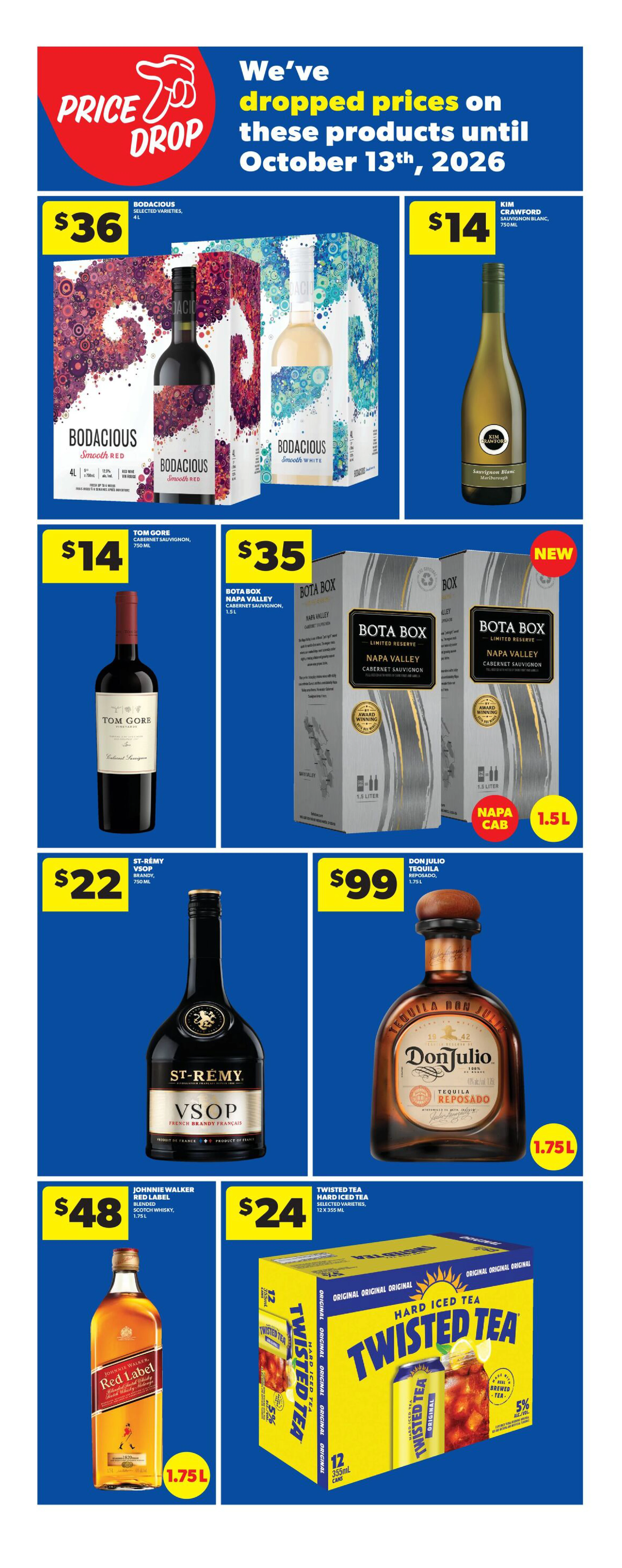Superstore Liquor Weekly Flyer - Valid Wednesday, October 7 - Sunday, October 11 - Page 3