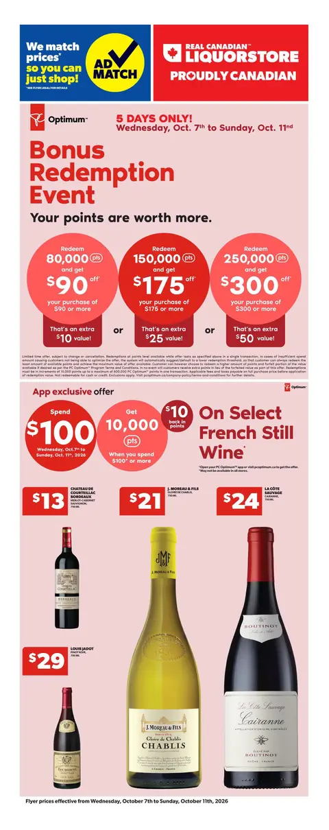 Weekly Flyer - Valid Wednesday, October 7 - Sunday, October 11