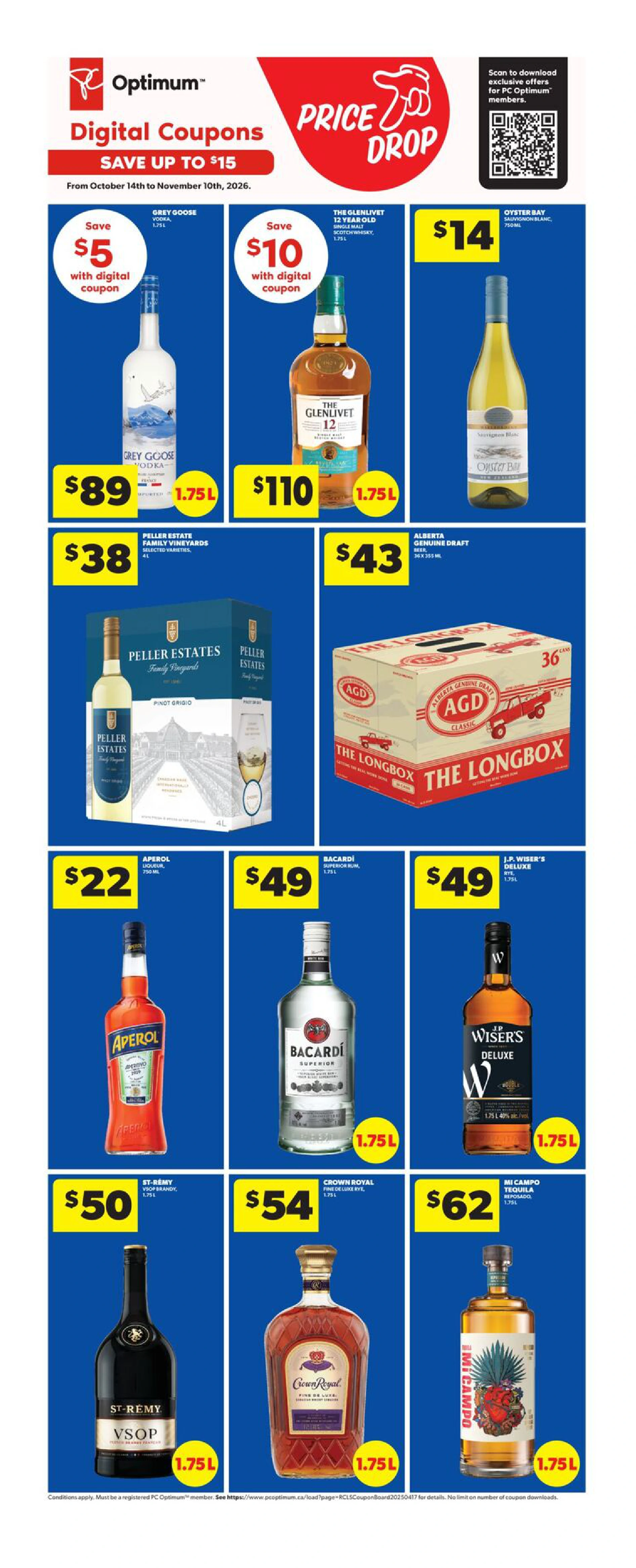 Superstore Liquor Weekly Flyer - Valid Wednesday, October 14 - Sunday, October 18 - Page 3