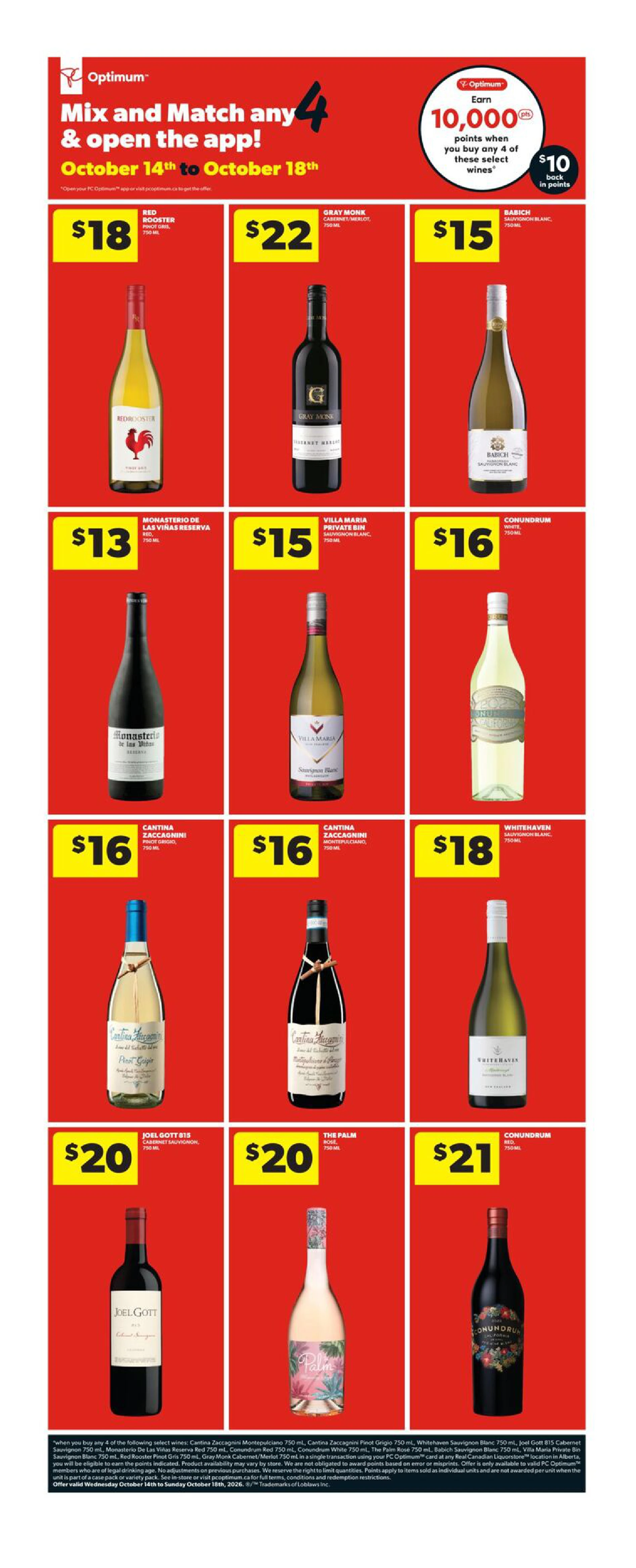 Superstore Liquor Weekly Flyer - Valid Wednesday, October 14 - Sunday, October 18 - Page 9