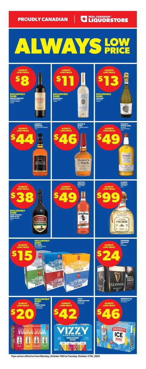 Weekly Flyer Valid Monday, October 19 - Tuesday, October 27