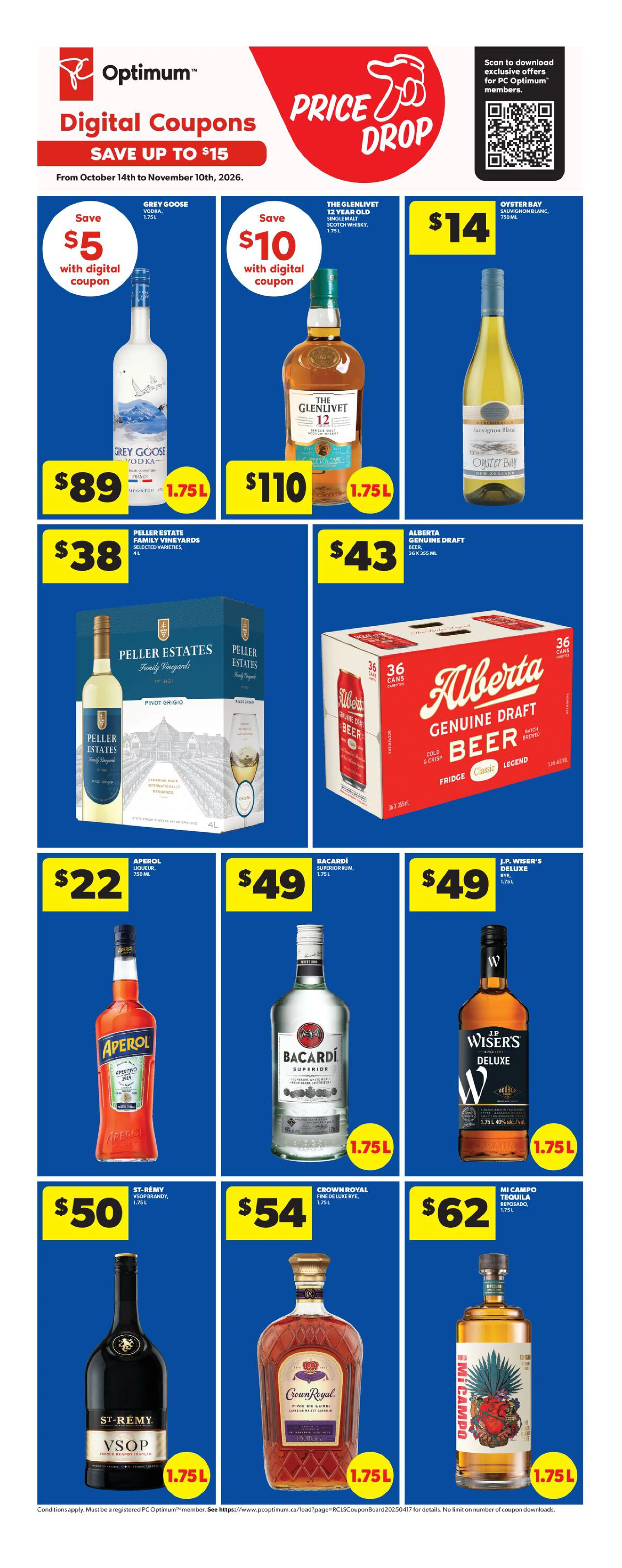 Superstore Liquor Weekly Flyer - Valid Wednesday, October 21 - Sunday, October 25 - Page 3