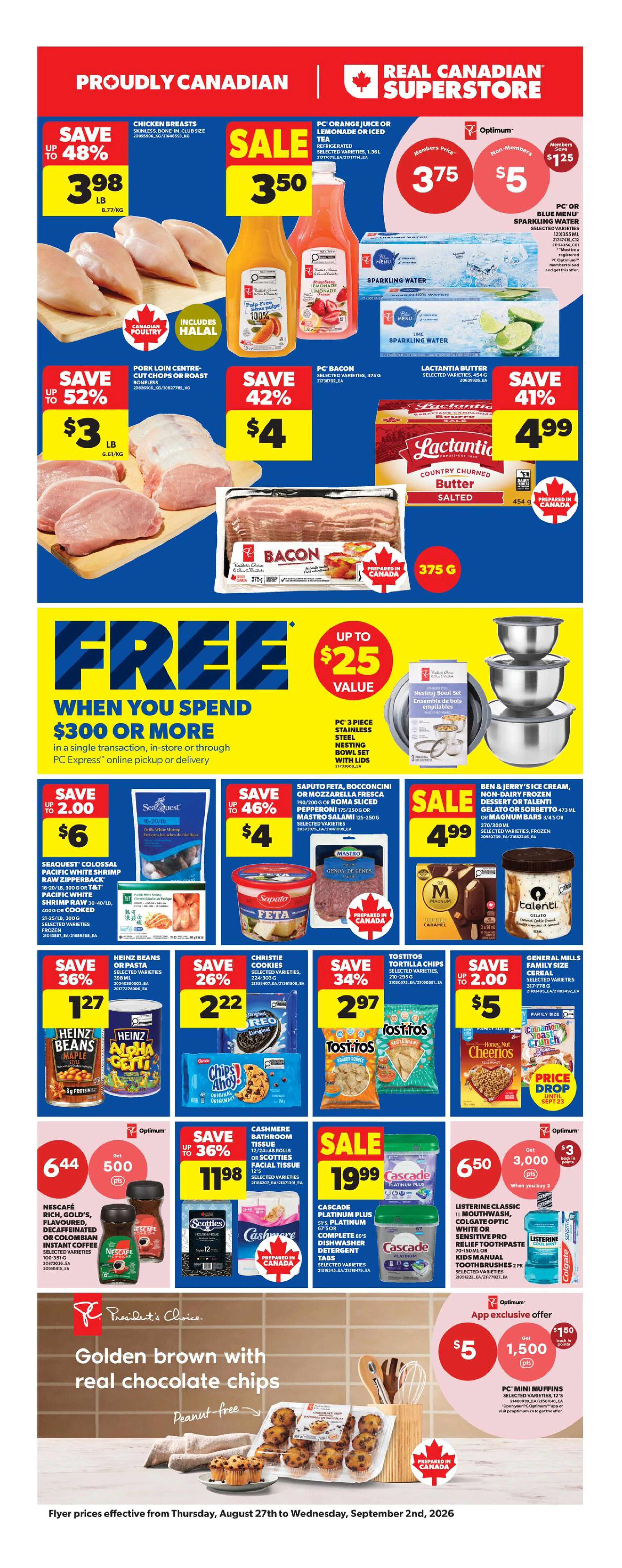 Superstore Ontario Weekly Flyer - Valid Thursday, August 27 - Wednesday, September 02 - Page 3