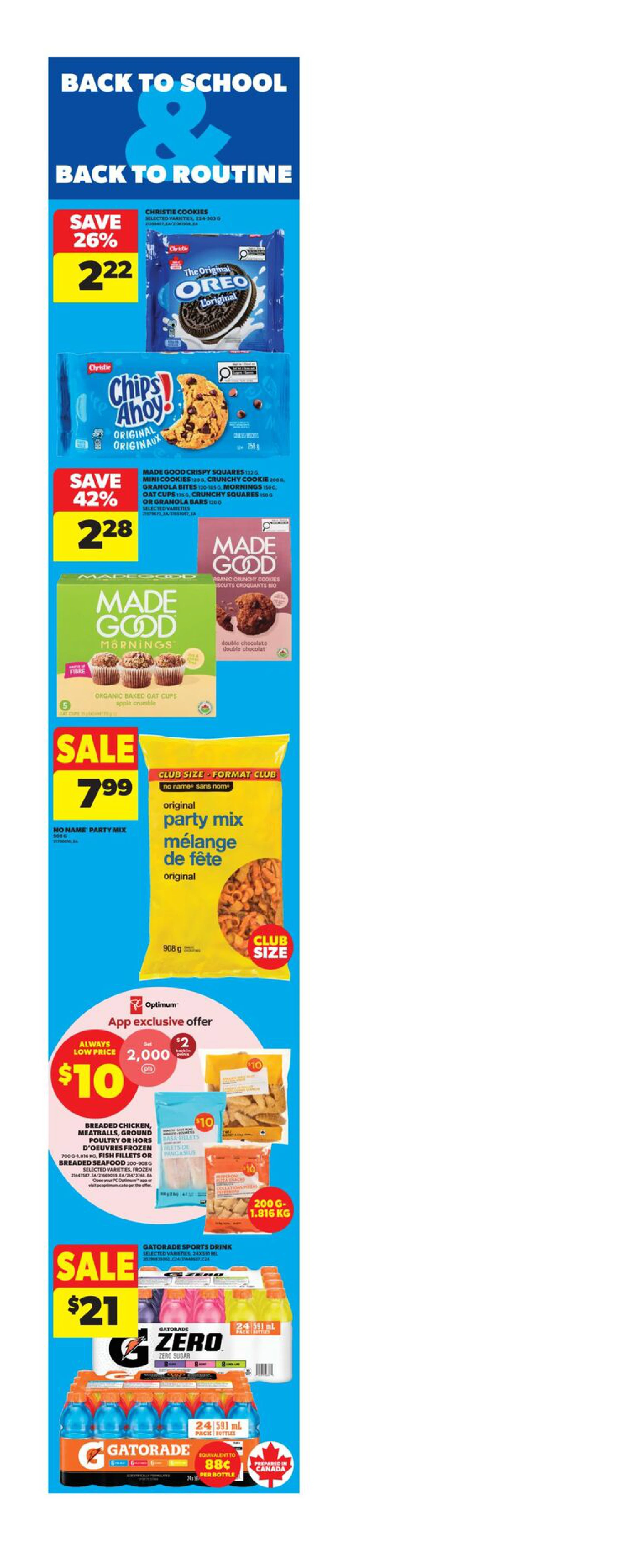 Superstore Ontario Weekly Flyer - Valid Thursday, September 10 - Wednesday, September 16 - Page 1