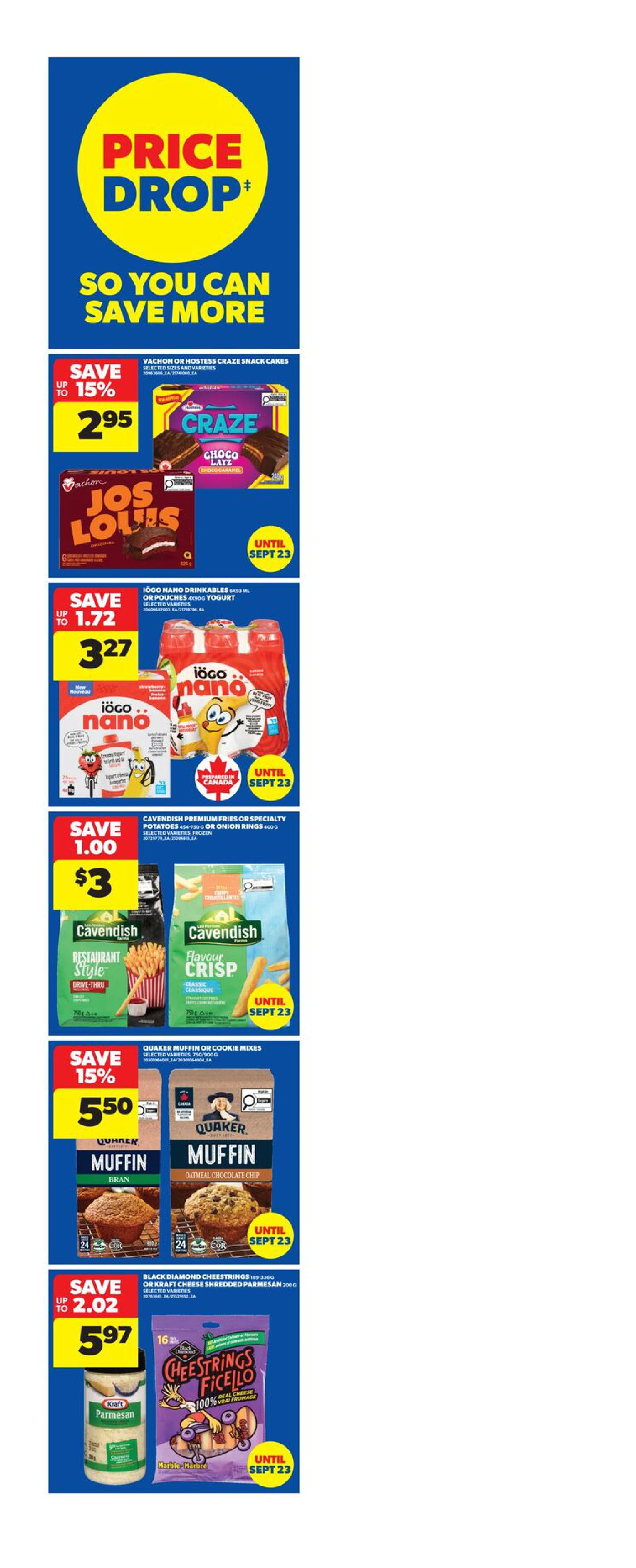 Superstore Ontario Weekly Flyer - Valid Thursday, September 10 - Wednesday, September 16 - Page 5