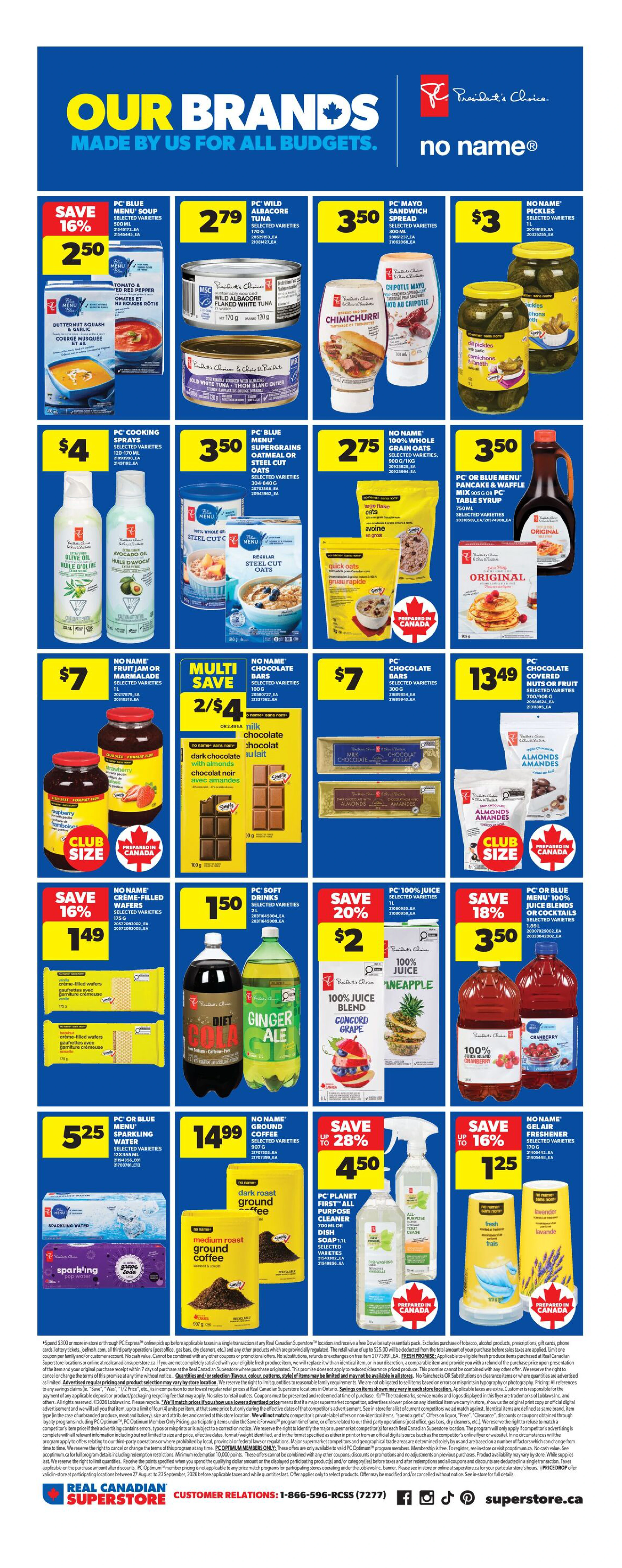 Superstore Ontario Thursday, Septemer 17 - Wednesday, Septemer 23 - Page 15