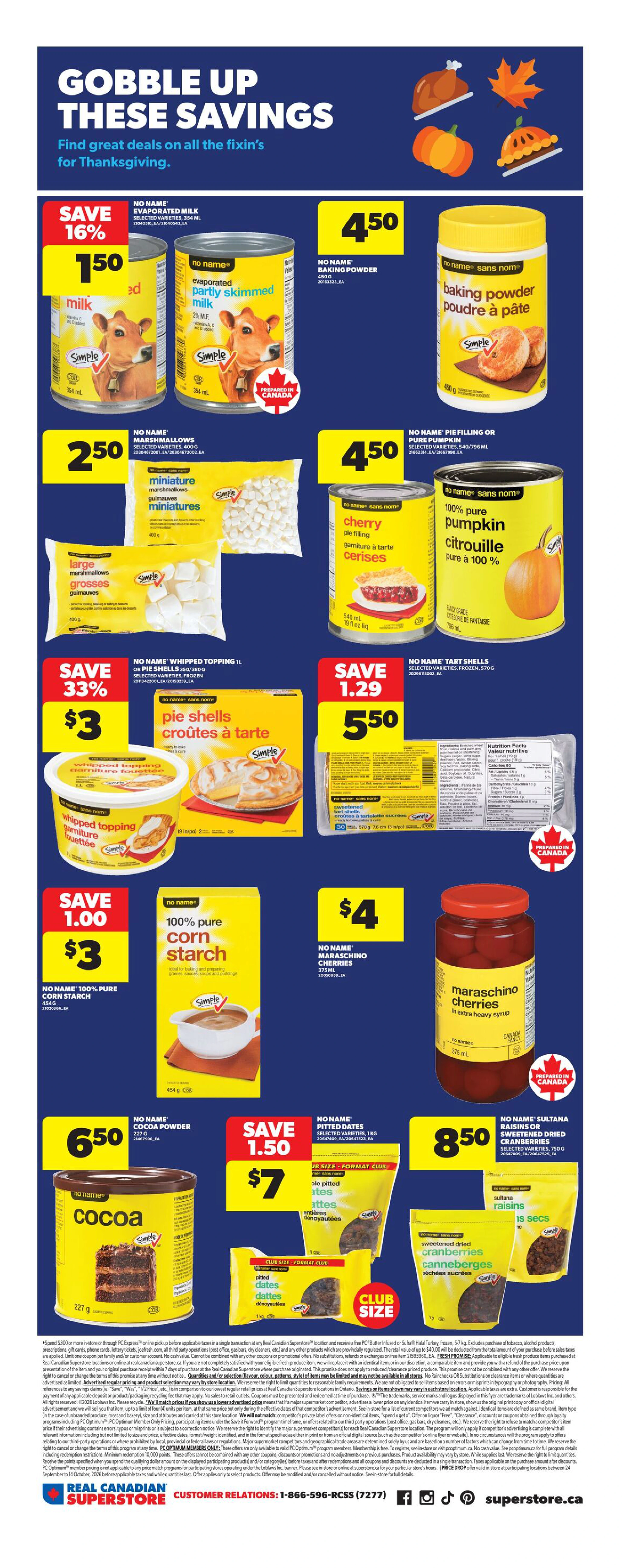 Superstore Ontario Weekly Flyer - Valid Thursday, September 24 - Wednesday, September 30 - Page 9