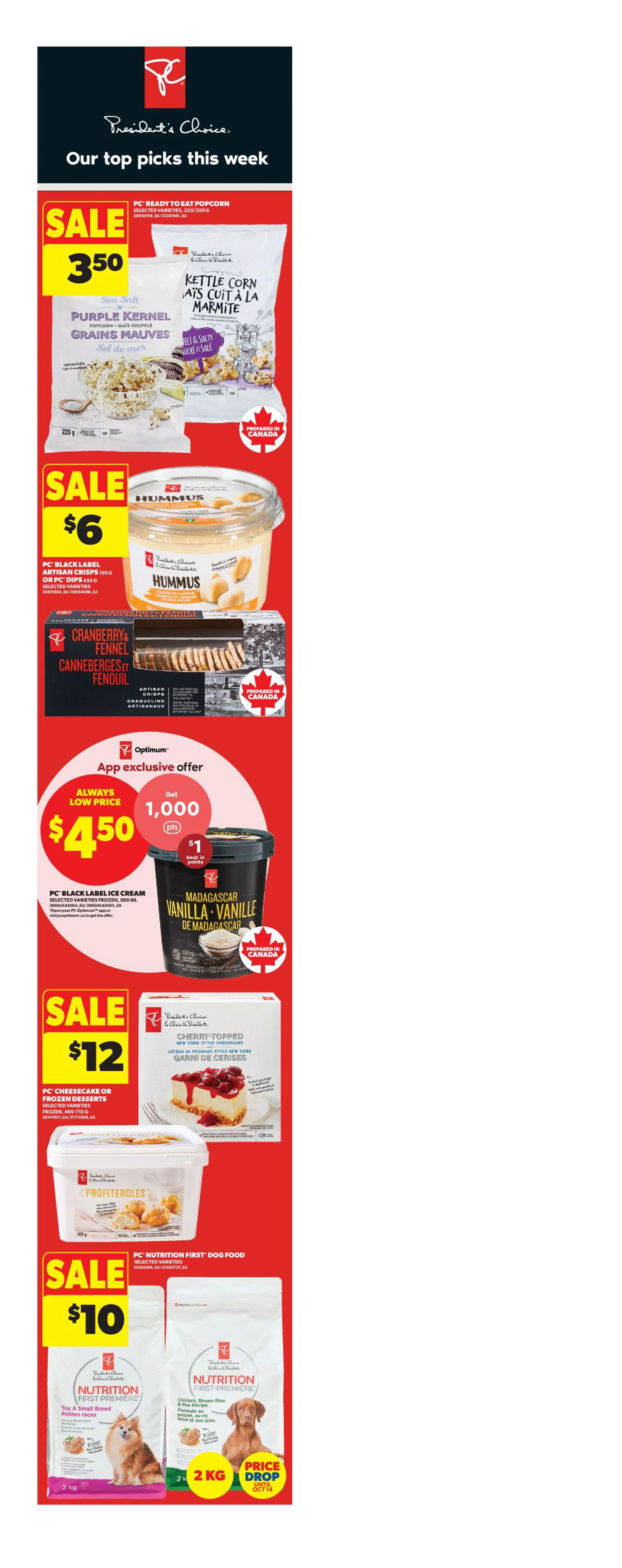 Superstore Ontario Weekly Flyer - Valid Thursday, October 8 - Wednesday, October 14 - Page 2