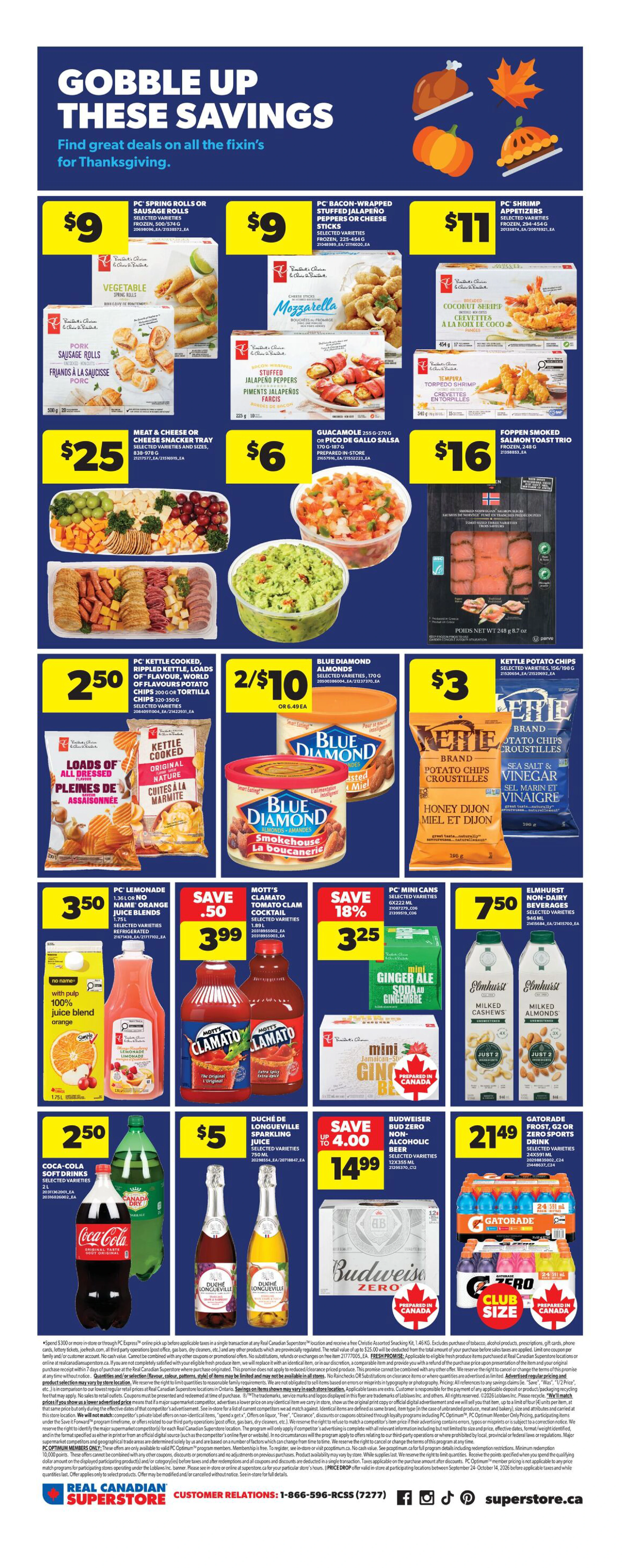 Superstore Ontario Weekly Flyer - Valid Thursday, October 8 - Wednesday, October 14 - Page 9
