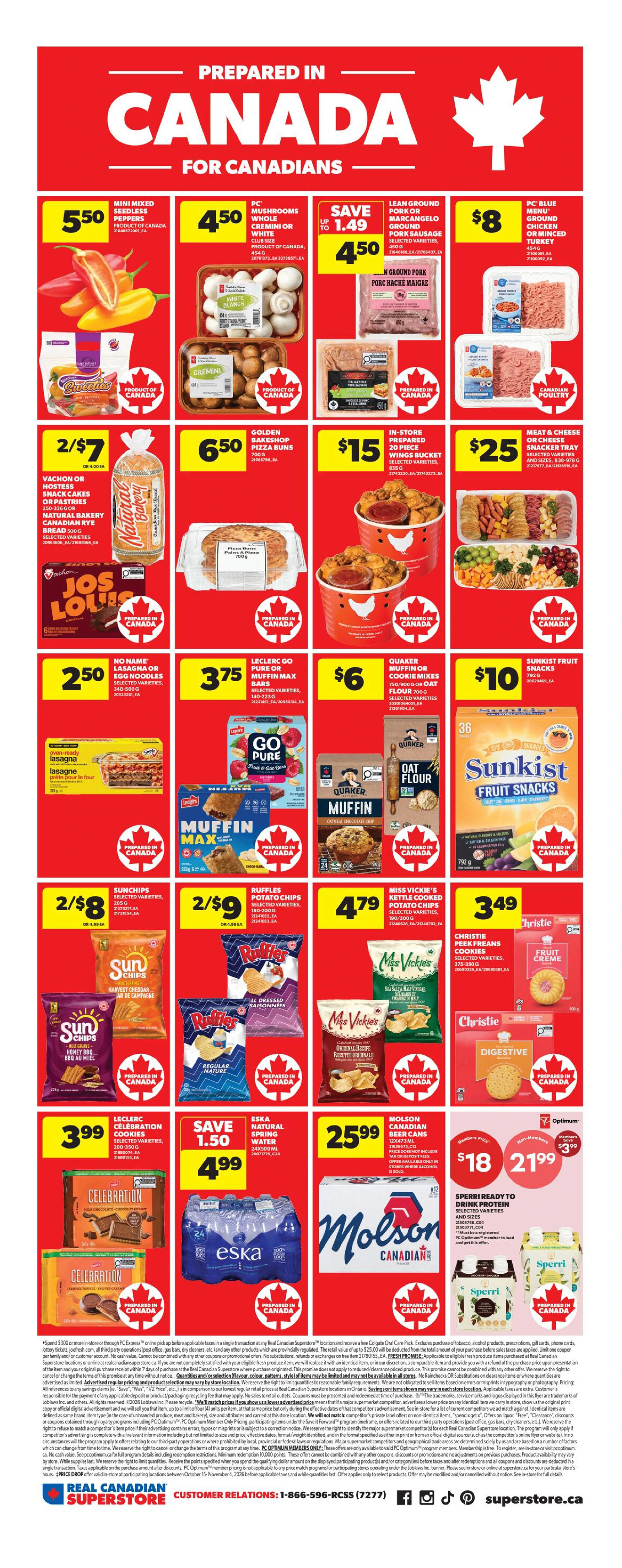 Superstore Ontario Weekly Flyer - Valid Thursday, October 15- Wednesday, October 21 - Page 10