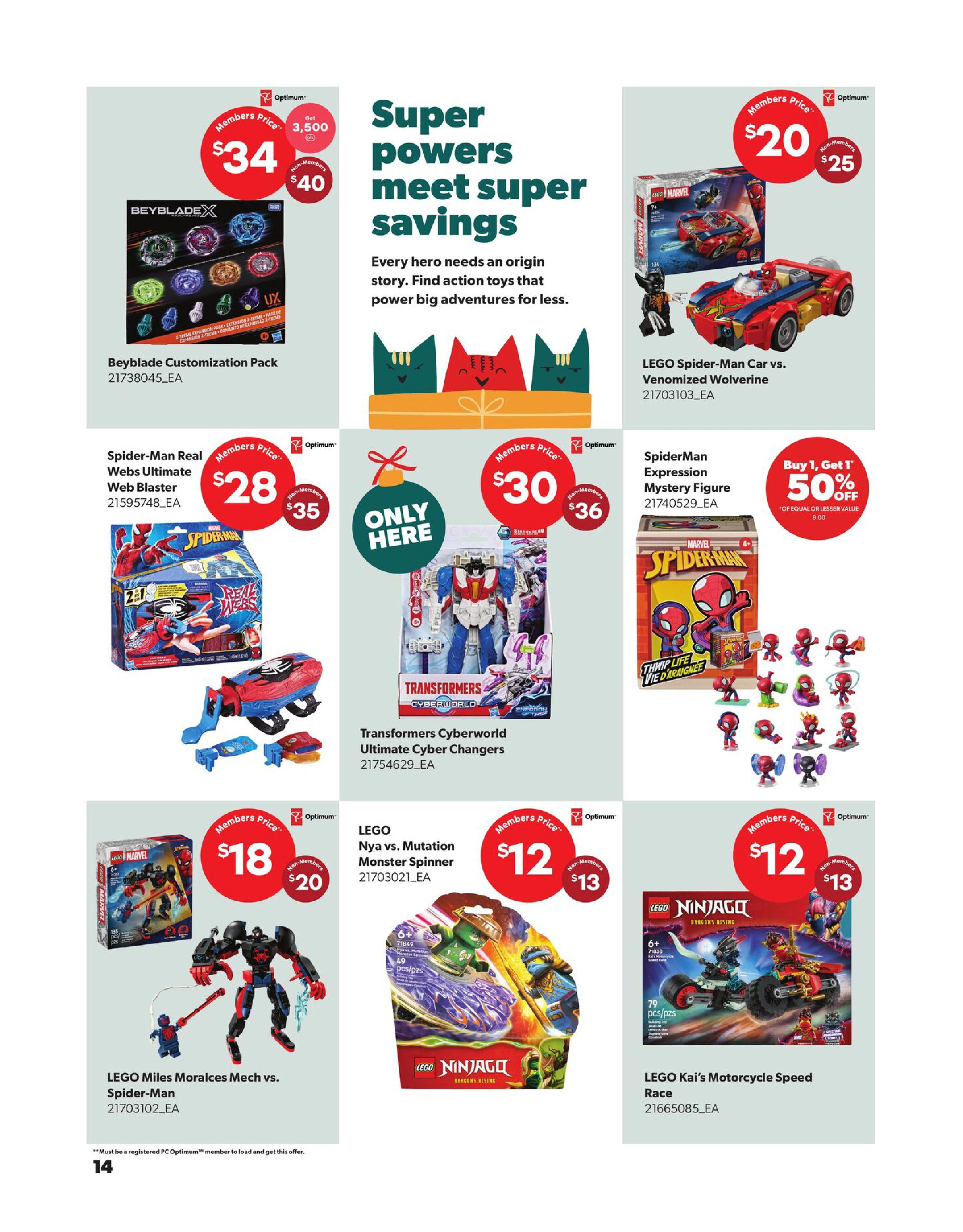 Superstore Ontario Toy Book - Valid Thursday, October 22 - Wednesday, December 30 - Page 14