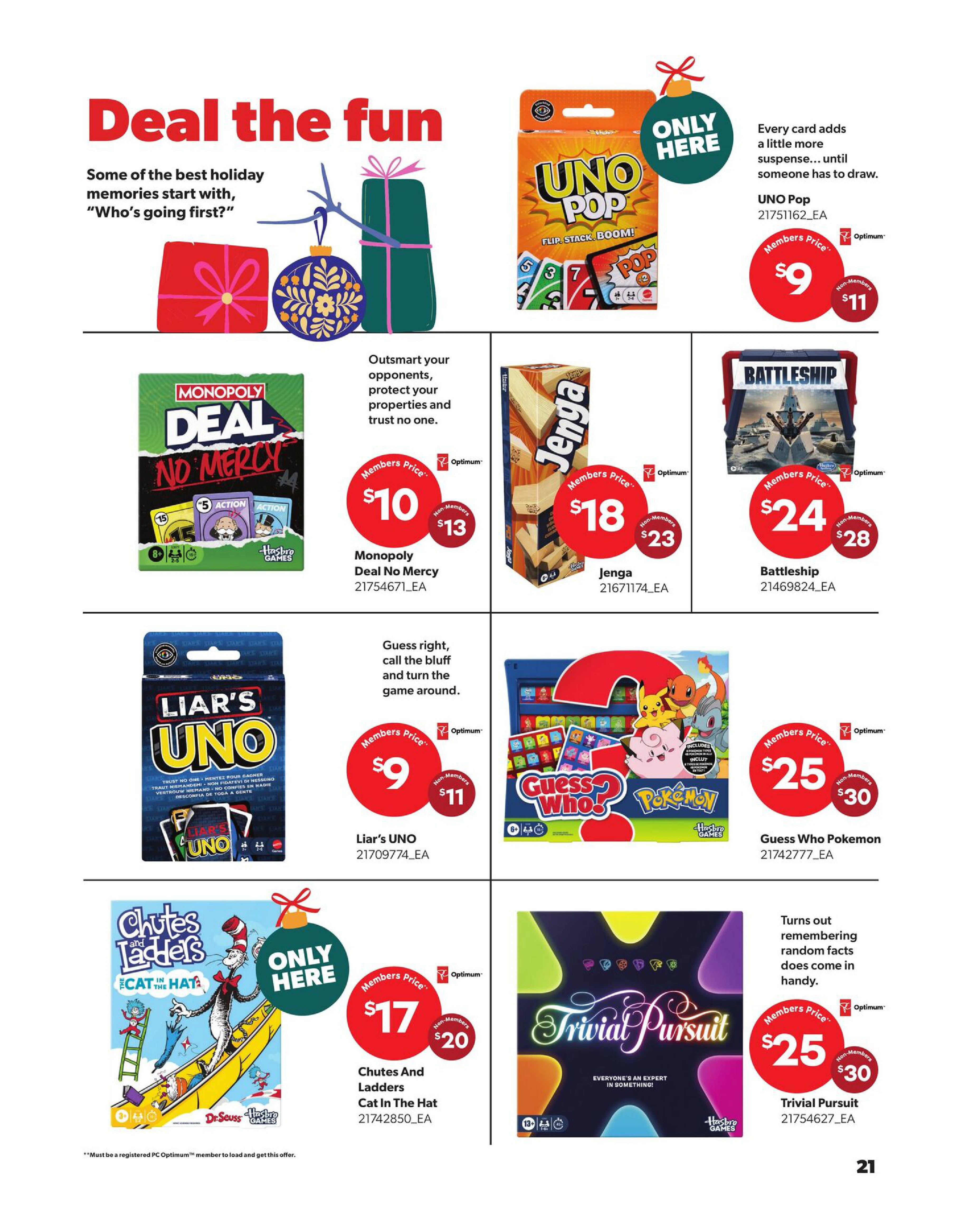 Superstore Ontario Toy Book - Valid Thursday, October 22 - Wednesday, December 30 - Page 21