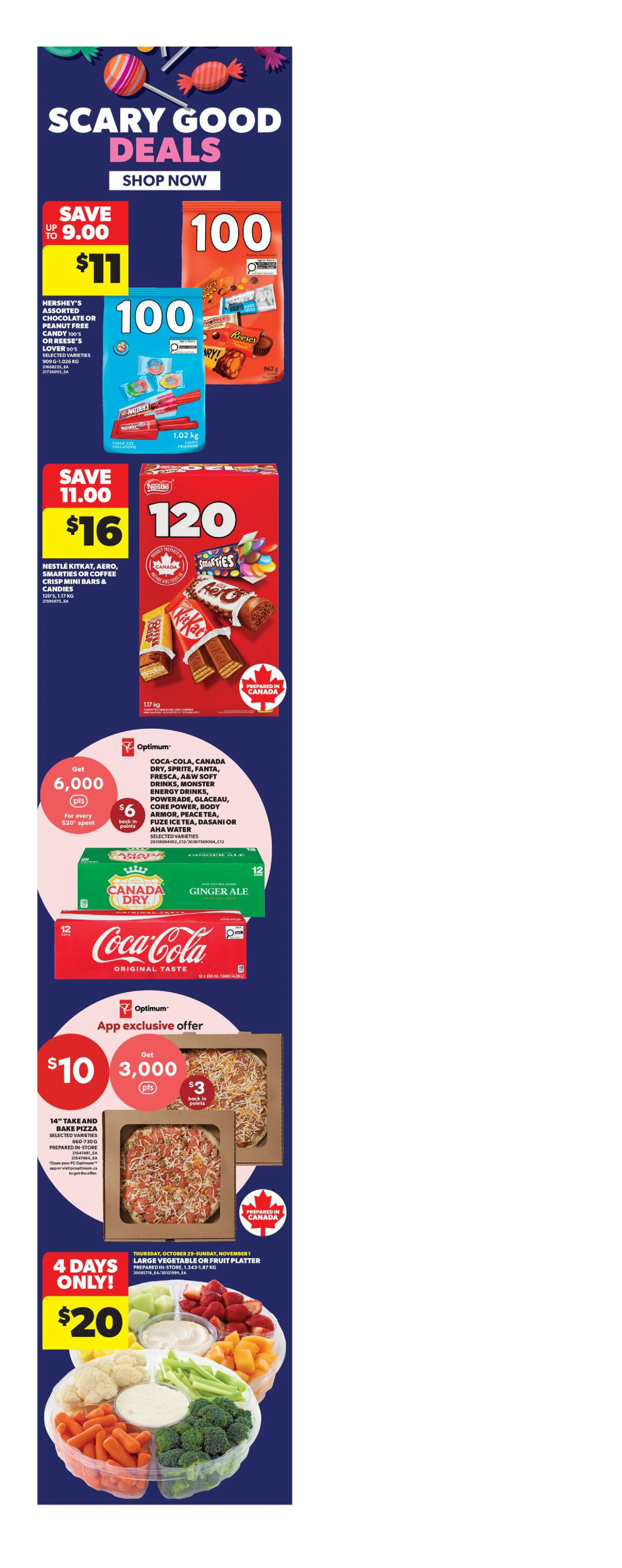 Superstore Ontario Weekly Flyer - Valid Thursday, October 29 - Wednesday, November 04 - Page 1