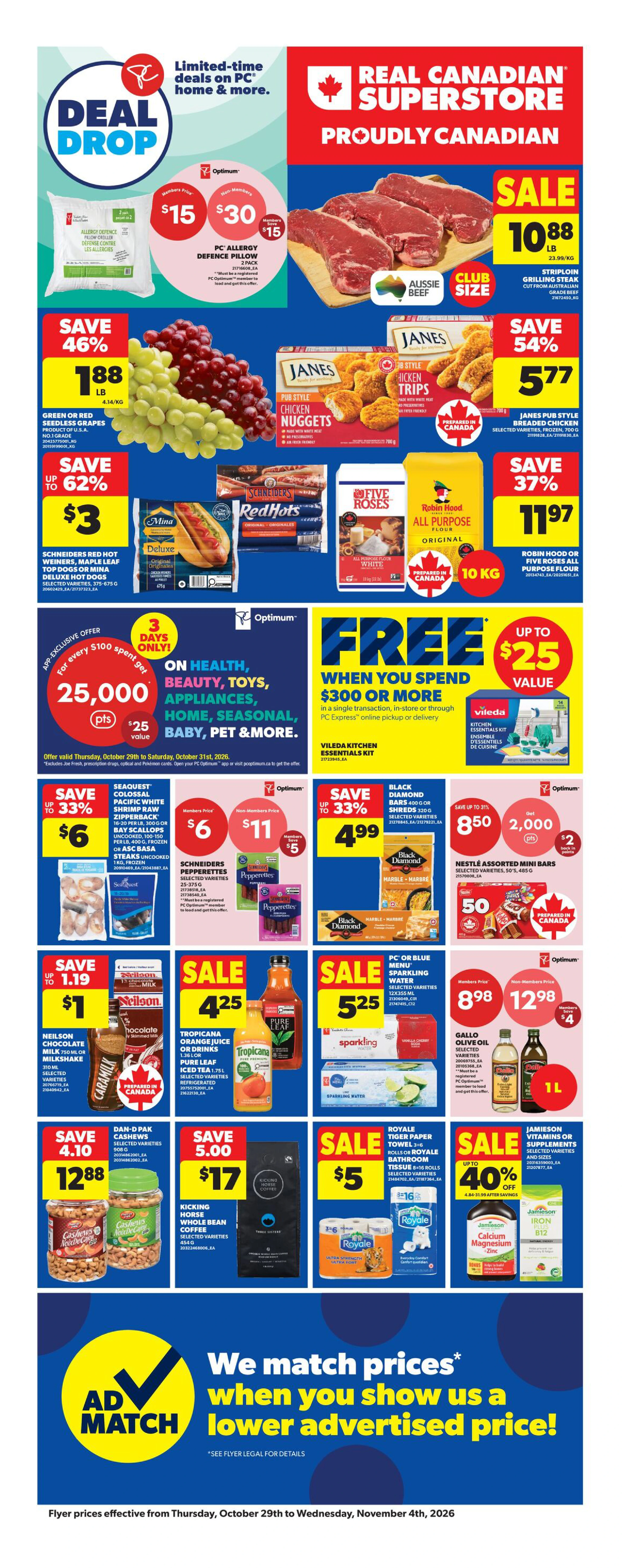 Superstore Ontario Weekly Flyer - Valid Thursday, October 29 - Wednesday, November 04 - Page 3