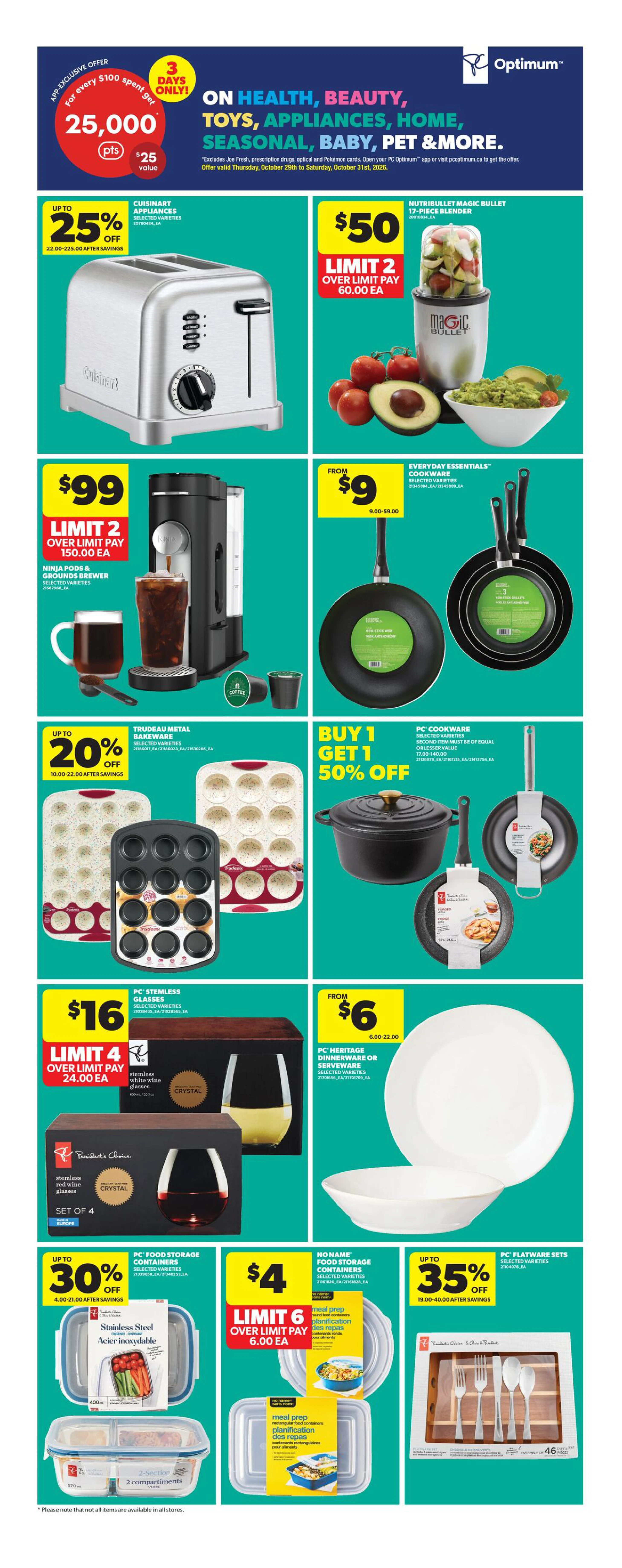 Superstore Ontario Weekly Flyer - Valid Thursday, October 29 - Wednesday, November 04 - Page 33