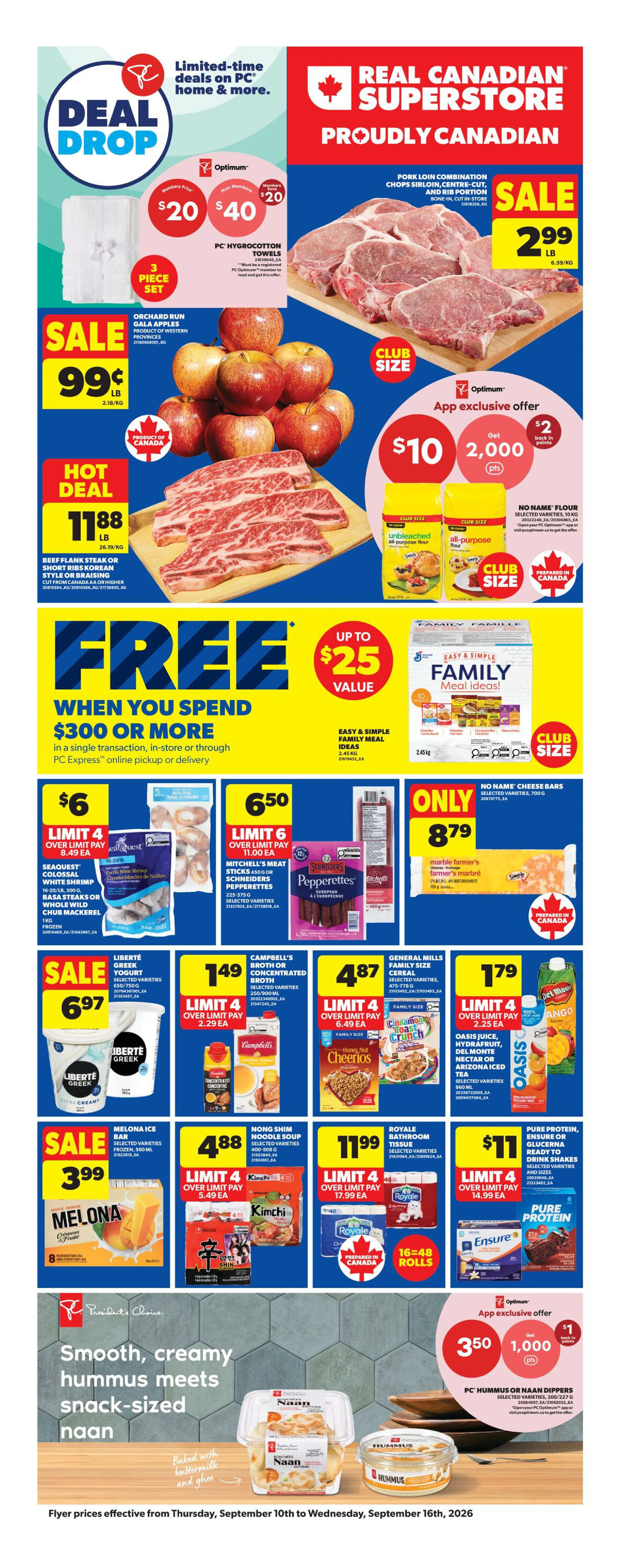 Superstore West Weekly Flyer - Valid Thursday, September 10 - Wednesday, September 16 - Page 4