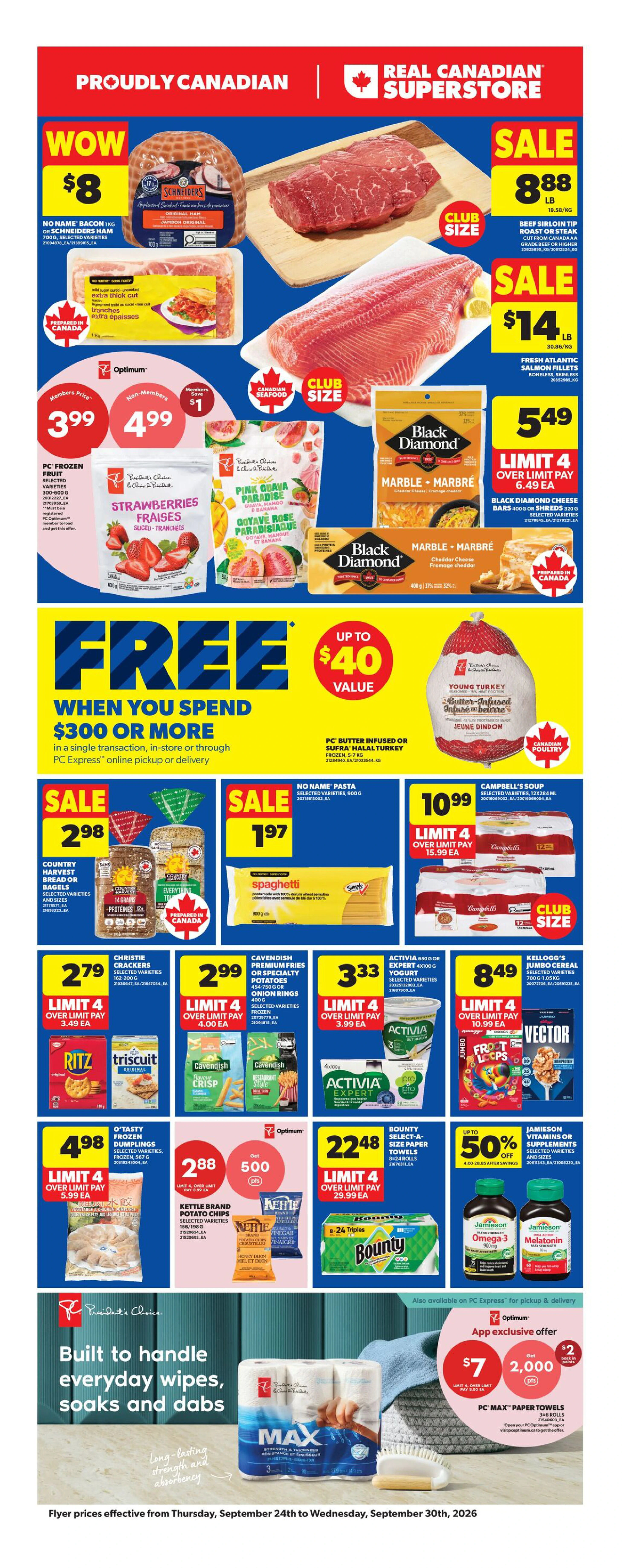 Superstore West Weekly Flyer - Valid Thursday, September 24 - Wednesday, September 30 - Page 4