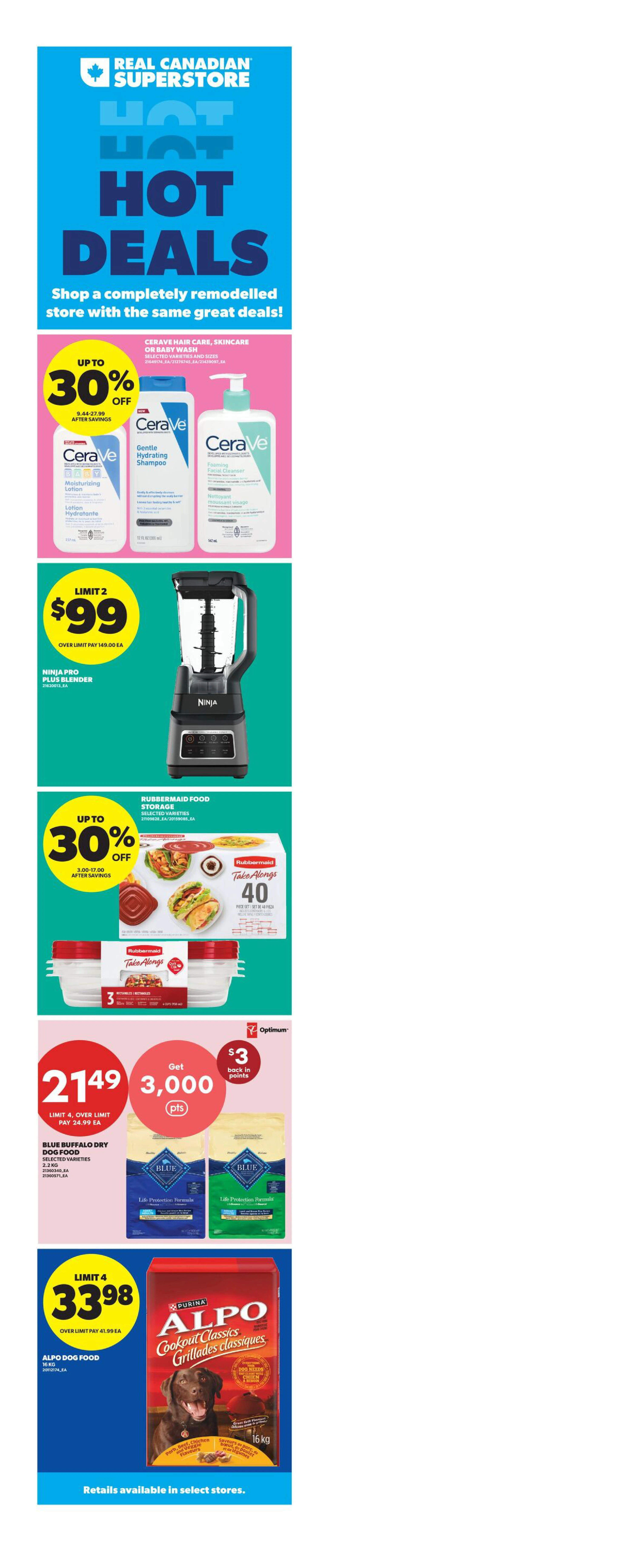 Superstore West Weekly Flyer - Valid Thursday, October 1 - Wednesday, October 7 - Page 1