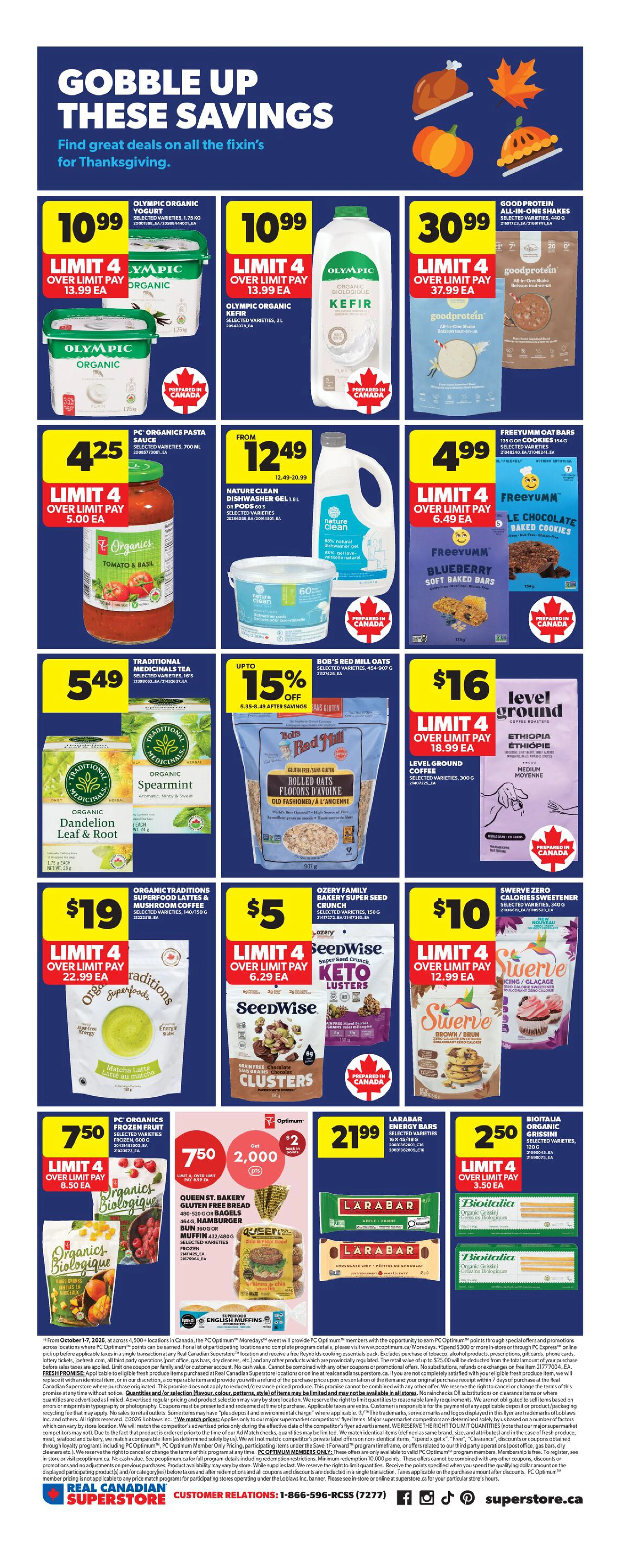 Superstore West Weekly Flyer - Valid Thursday, October 1 - Wednesday, October 7 - Page 13