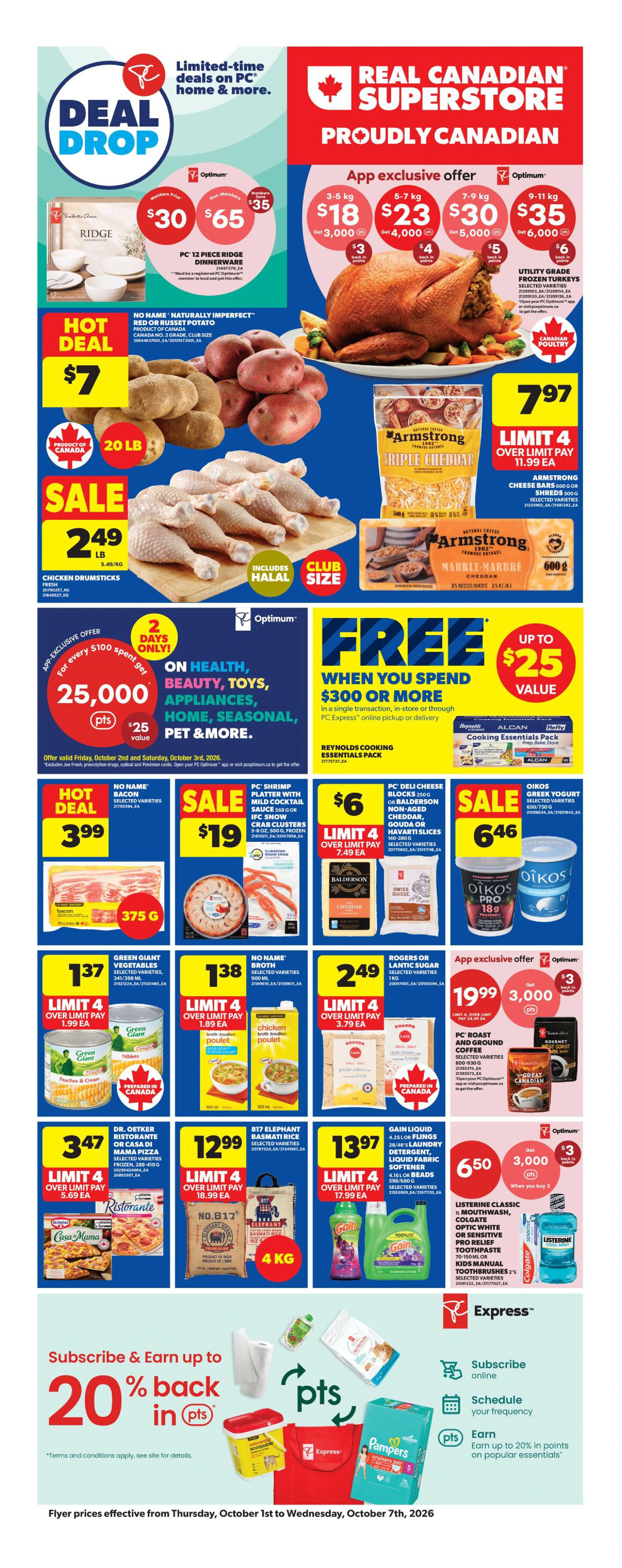 Superstore West Weekly Flyer - Valid Thursday, October 1 - Wednesday, October 7 - Page 4