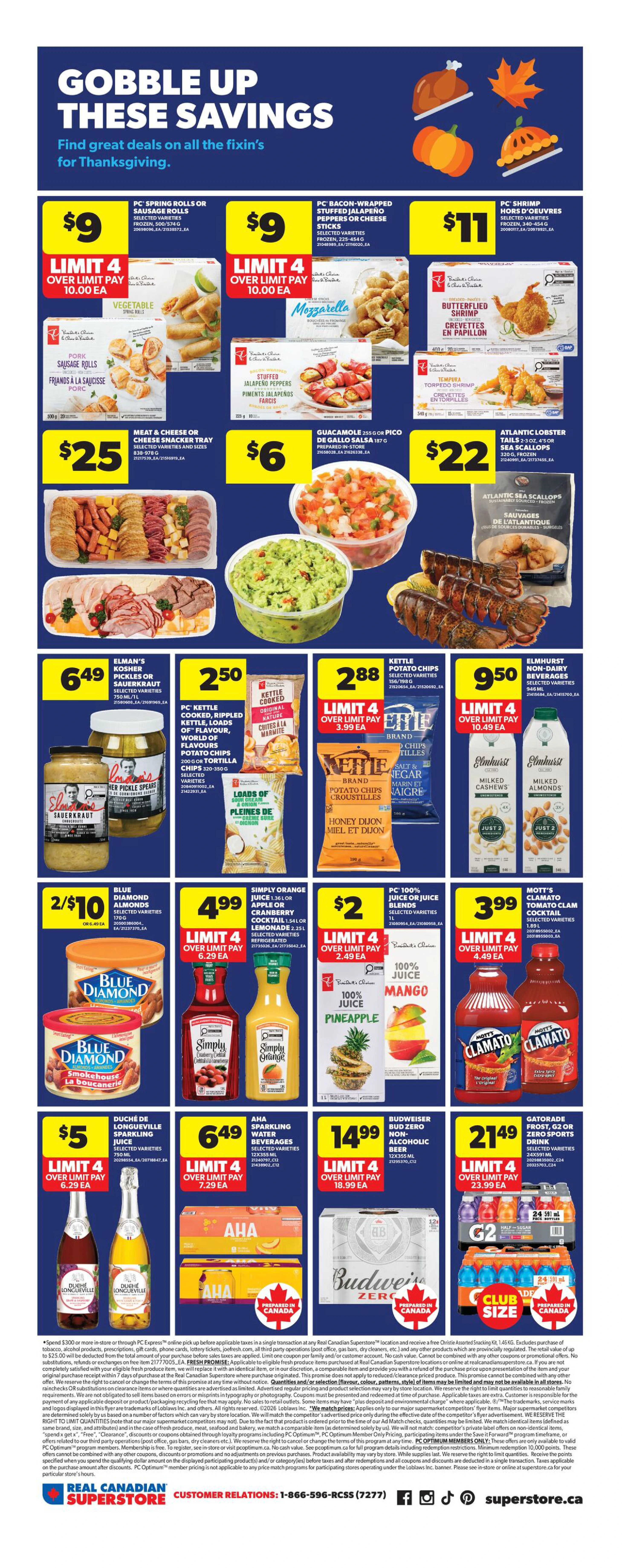 Superstore West Weekly Flyer - Valid Thursday, October 8 - Wednesday, October 14 - Page 10