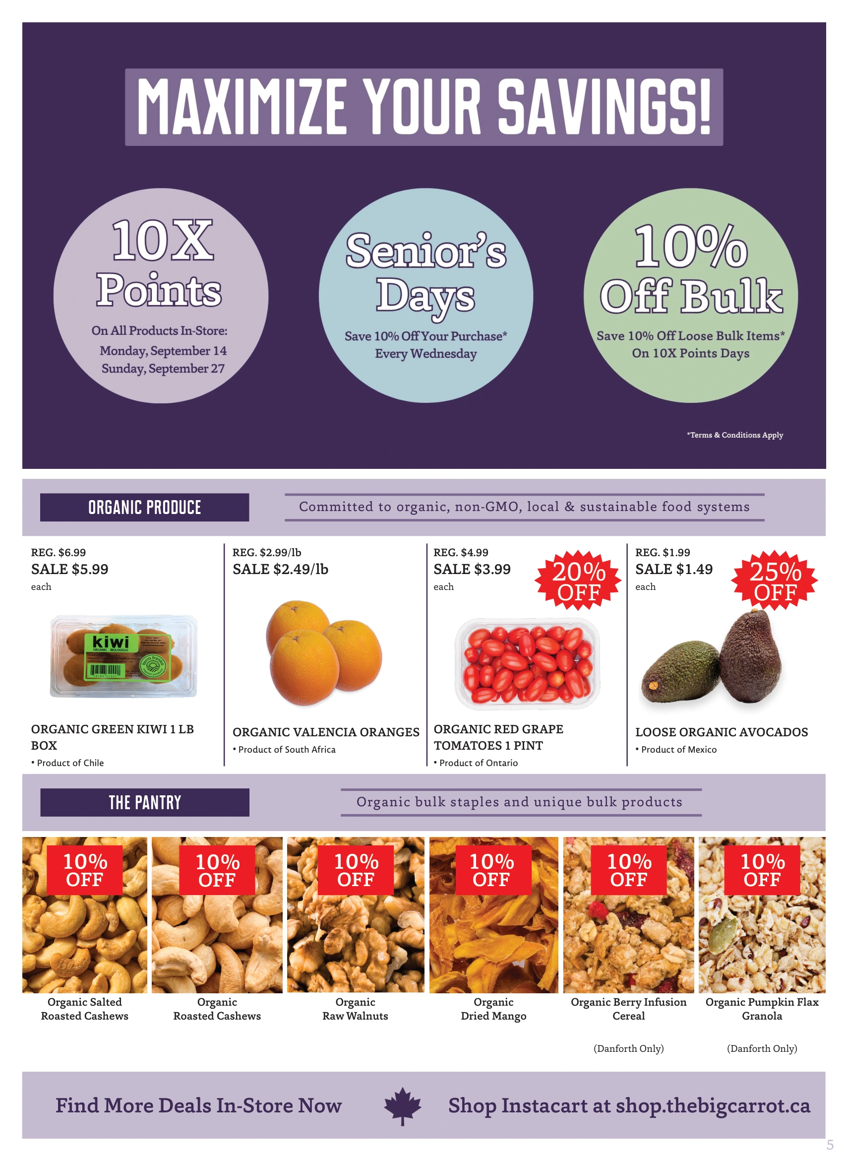 The Big Carrot Monthly Flyer - Page 5
