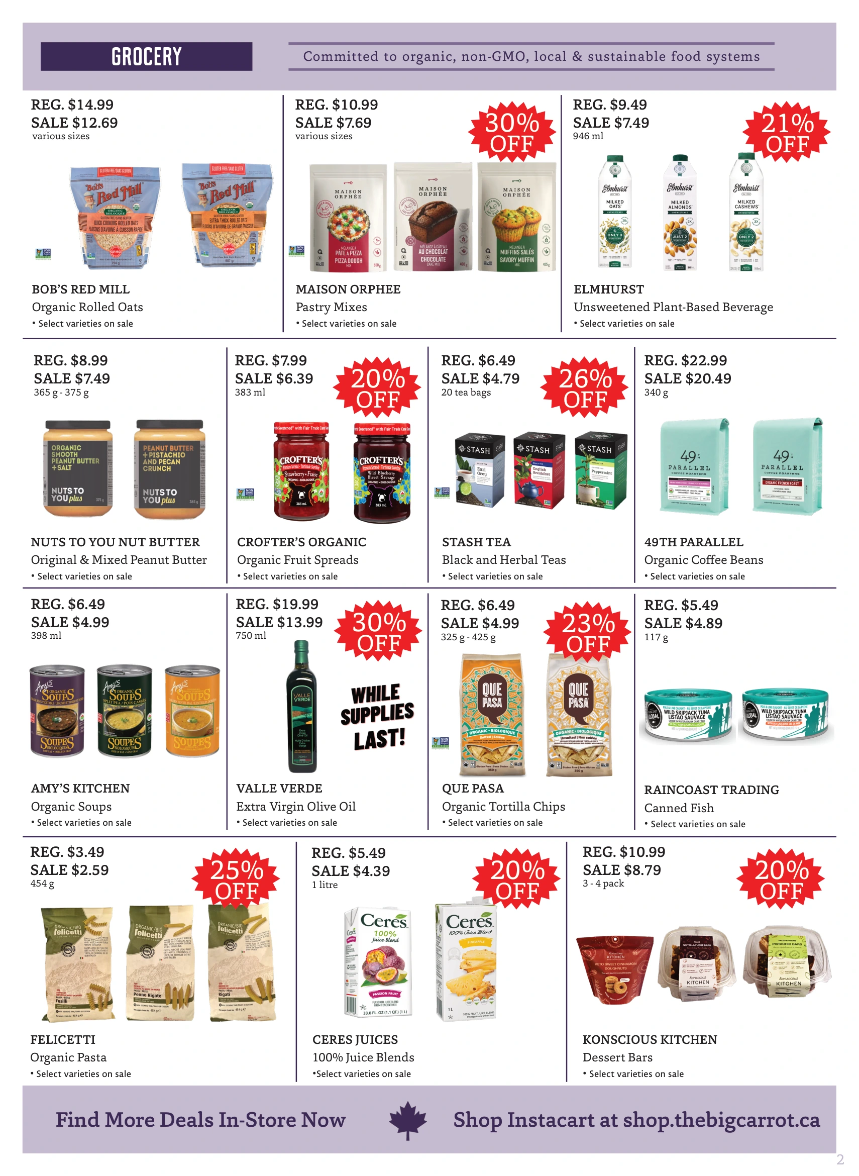 The Big Carrot Monthly Flyer - Page 2