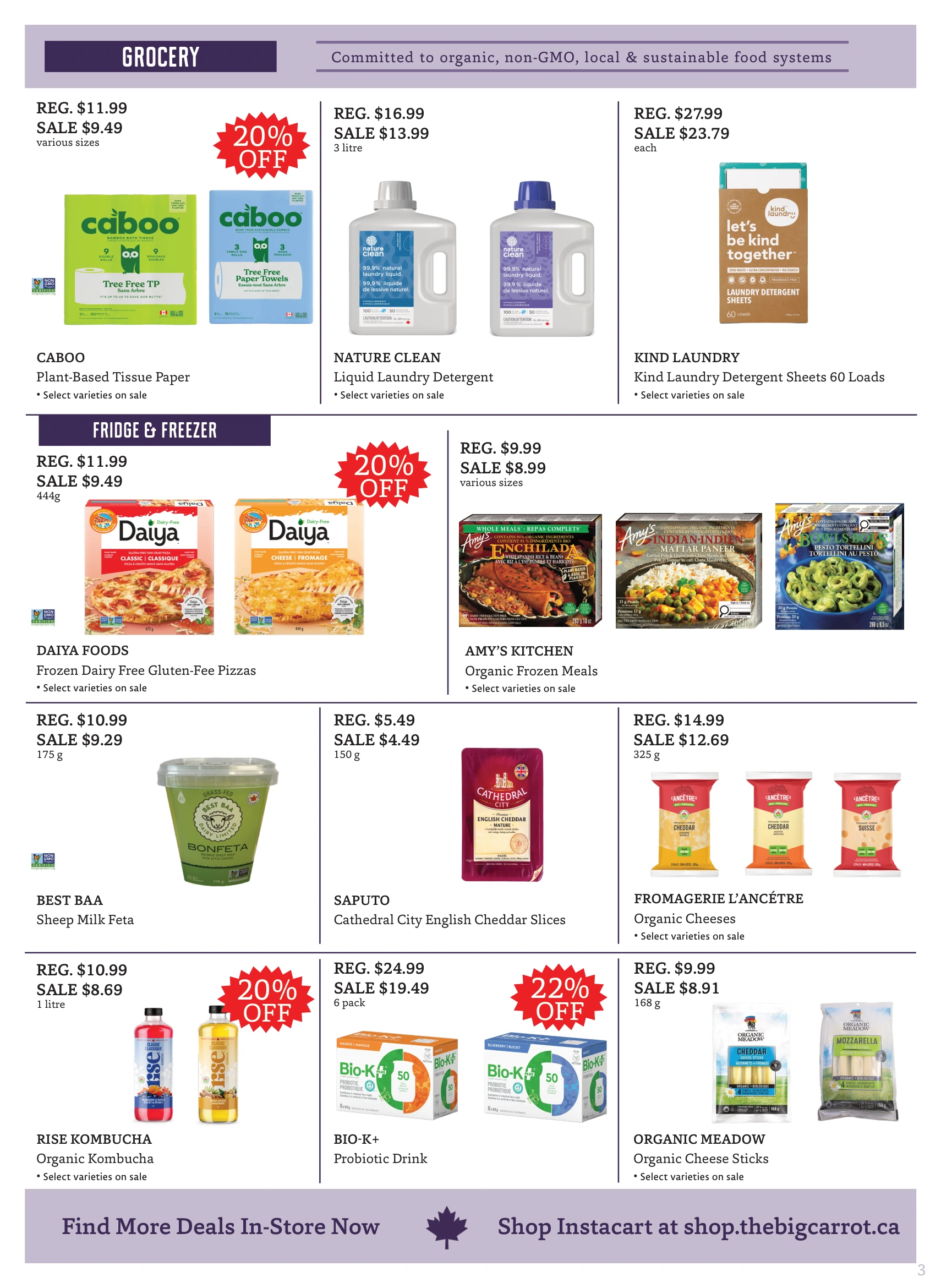 The Big Carrot Monthly Flyer - Page 3