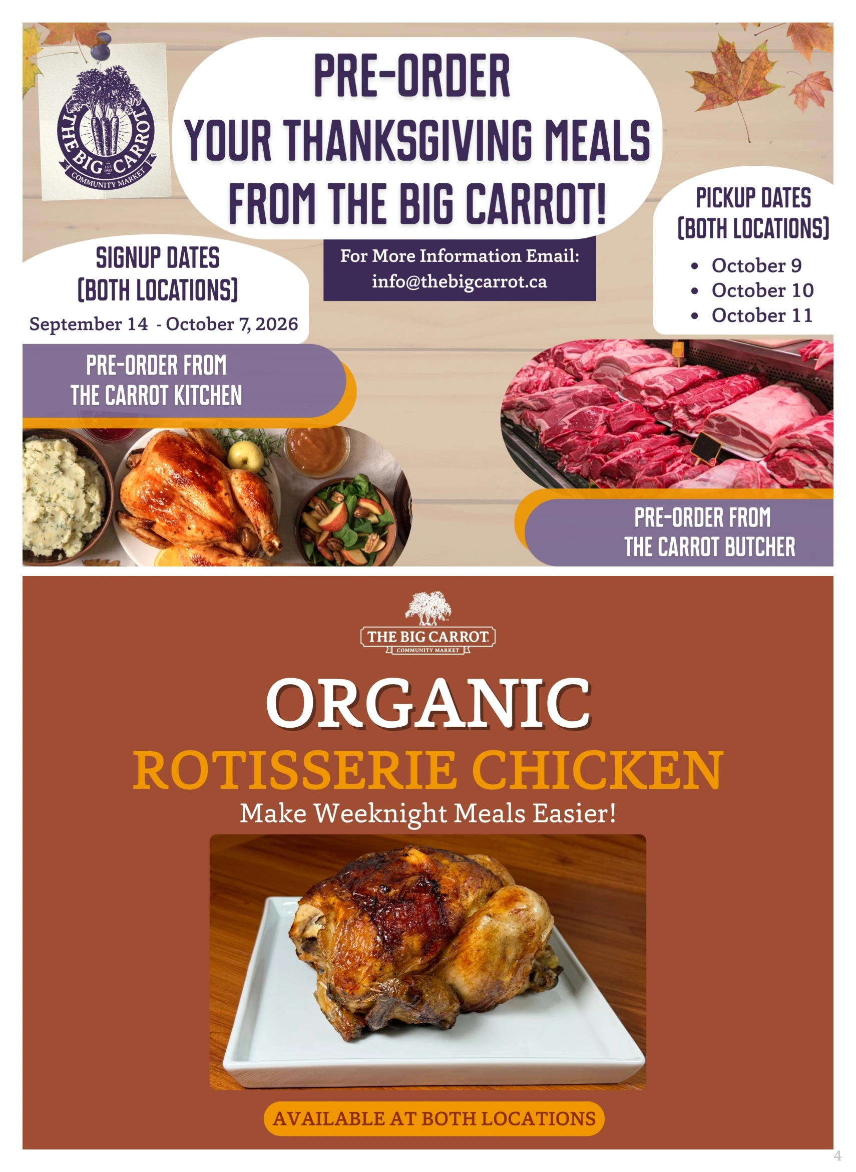 The Big Carrot Monthly Flyer - Page 4
