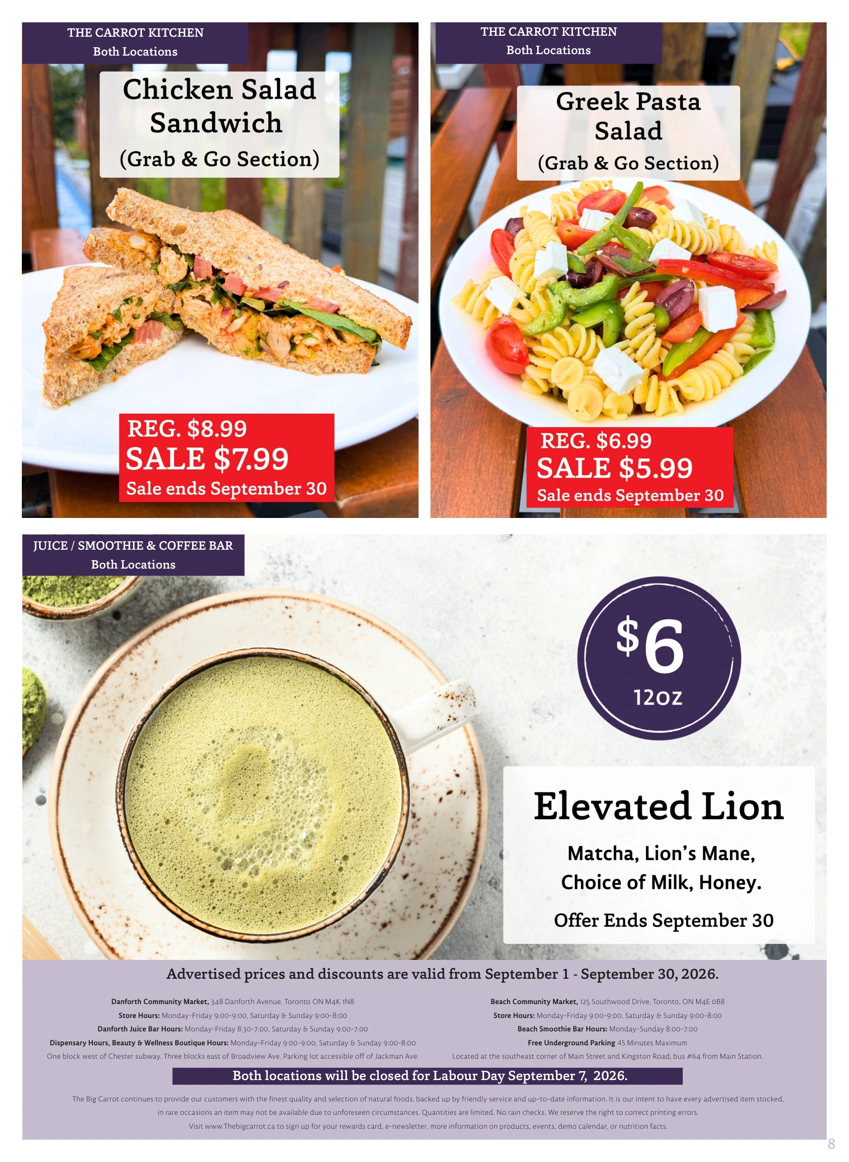 The Big Carrot Monthly Flyer - Page 8