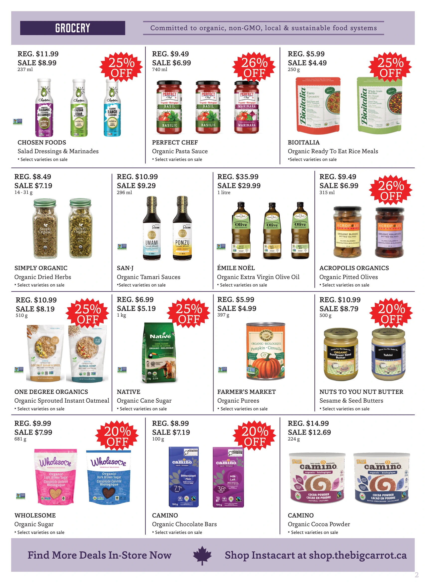 The Big Carrot Monthly Flyer - Page 2