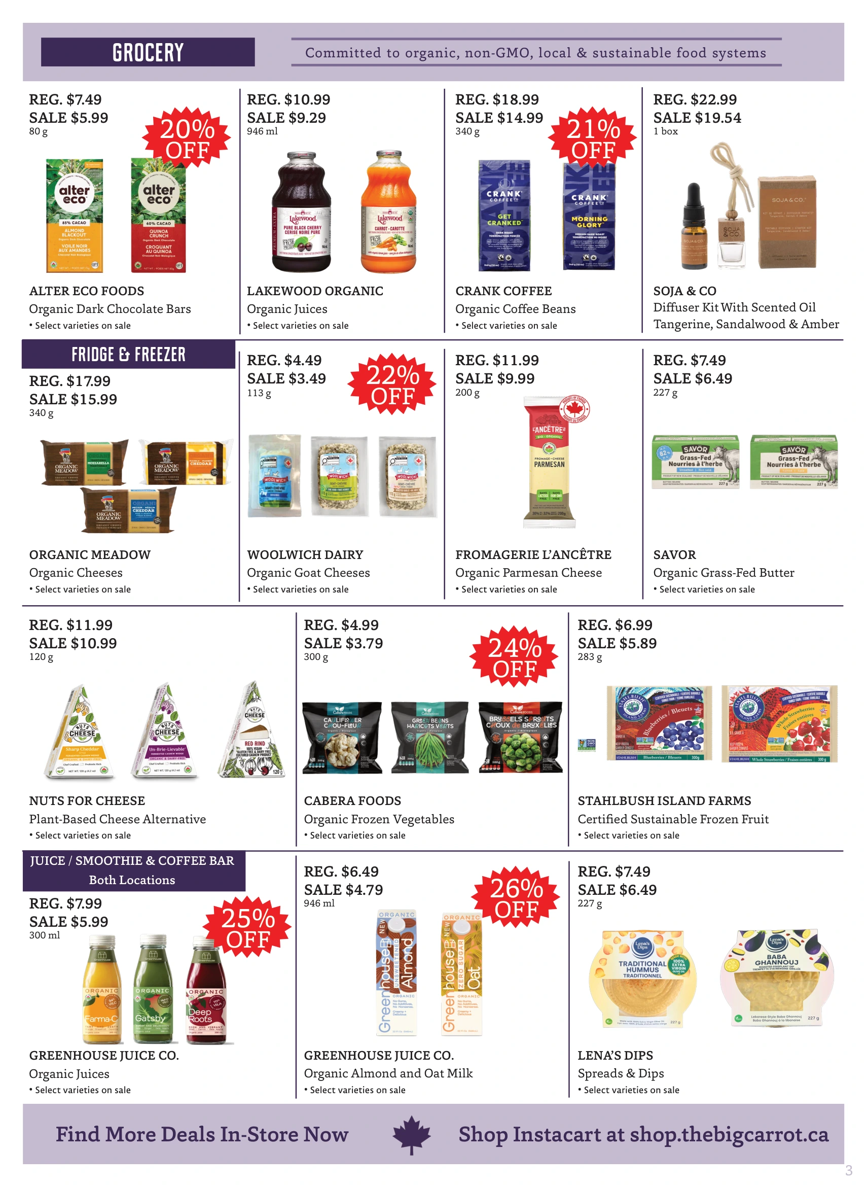The Big Carrot Monthly Flyer - Page 3