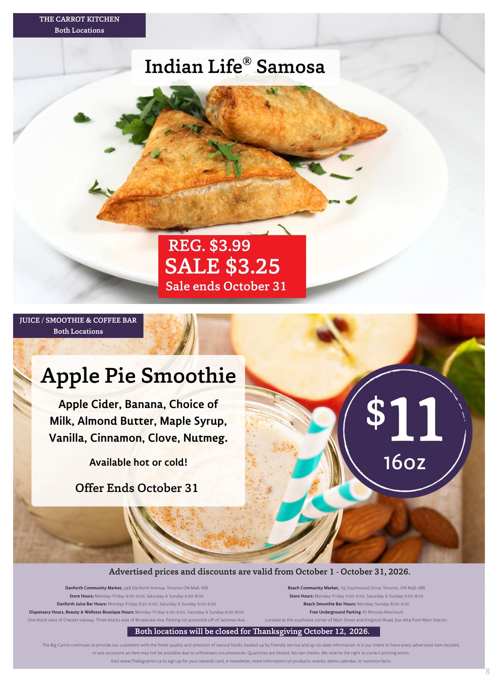 The Big Carrot Monthly Flyer - Page 8