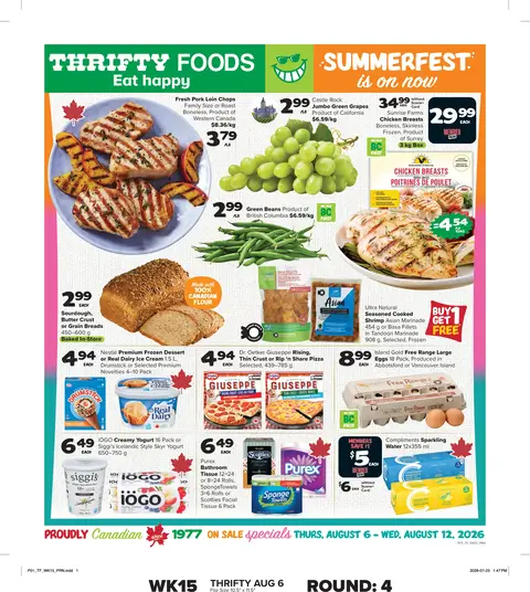 Weekly Flyer Zone 1 Aug 6 - 12, 2026