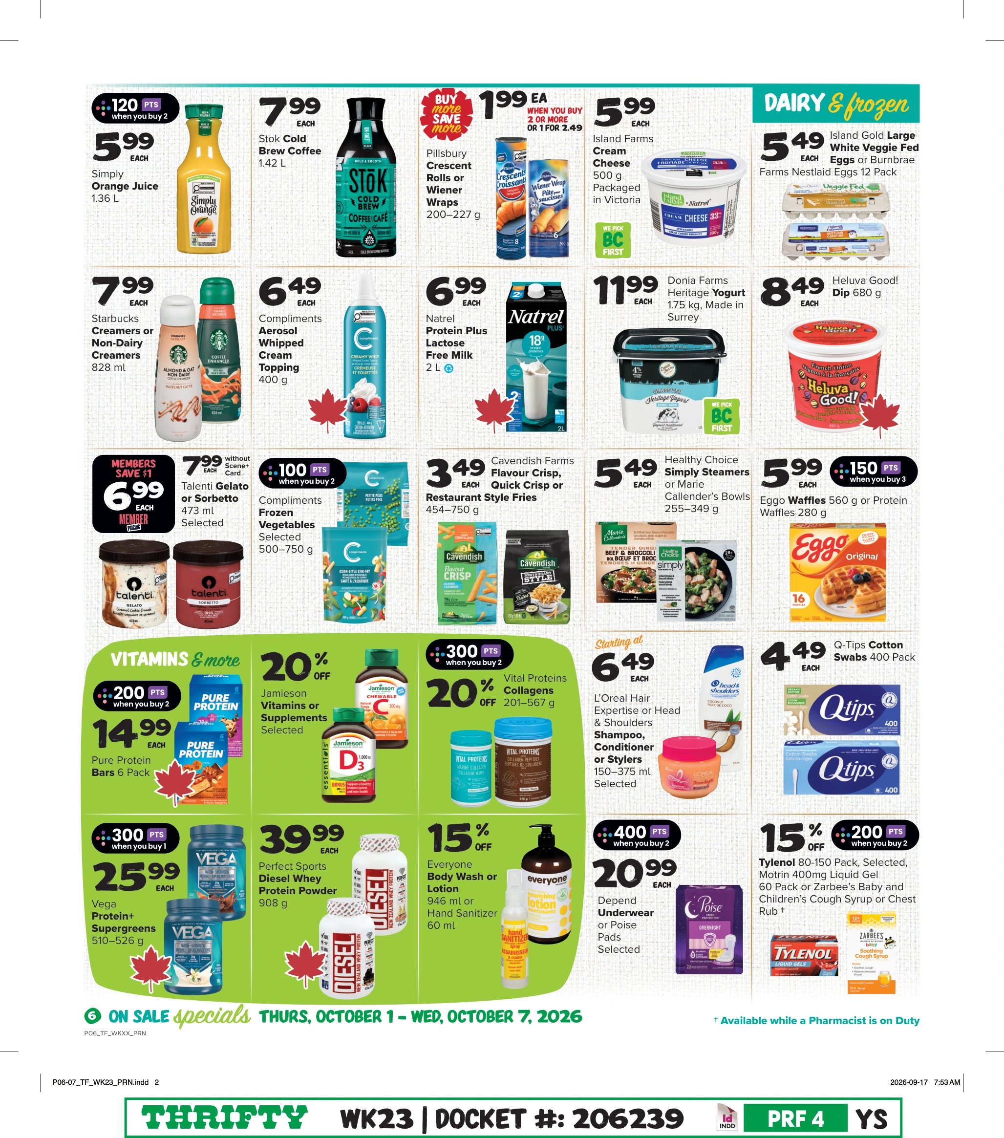 Thrifty Foods Weekly Flyer Zone 1 - Page 7
