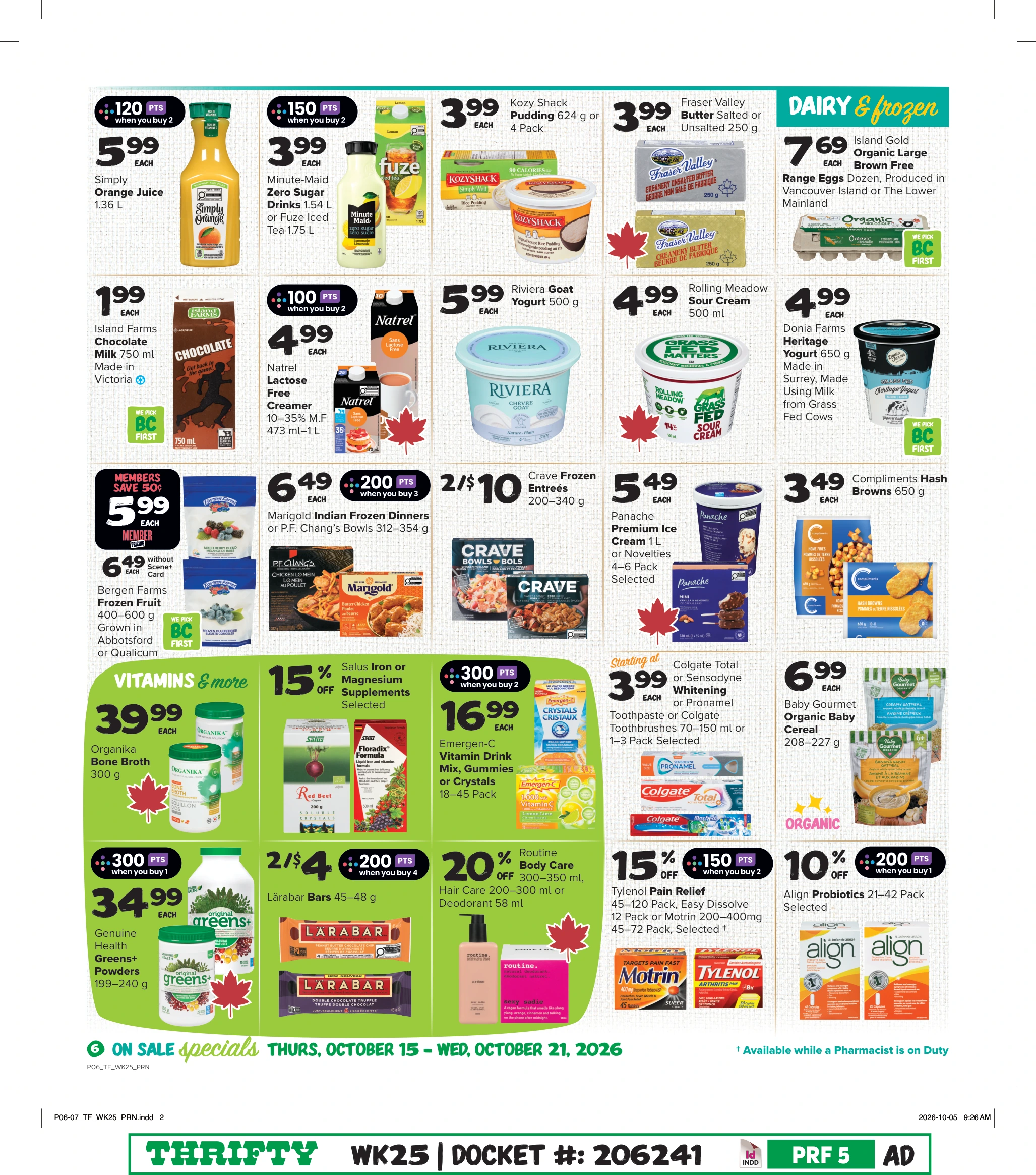 Thrifty Foods Weekly Flyer Zone 1 - Page 7