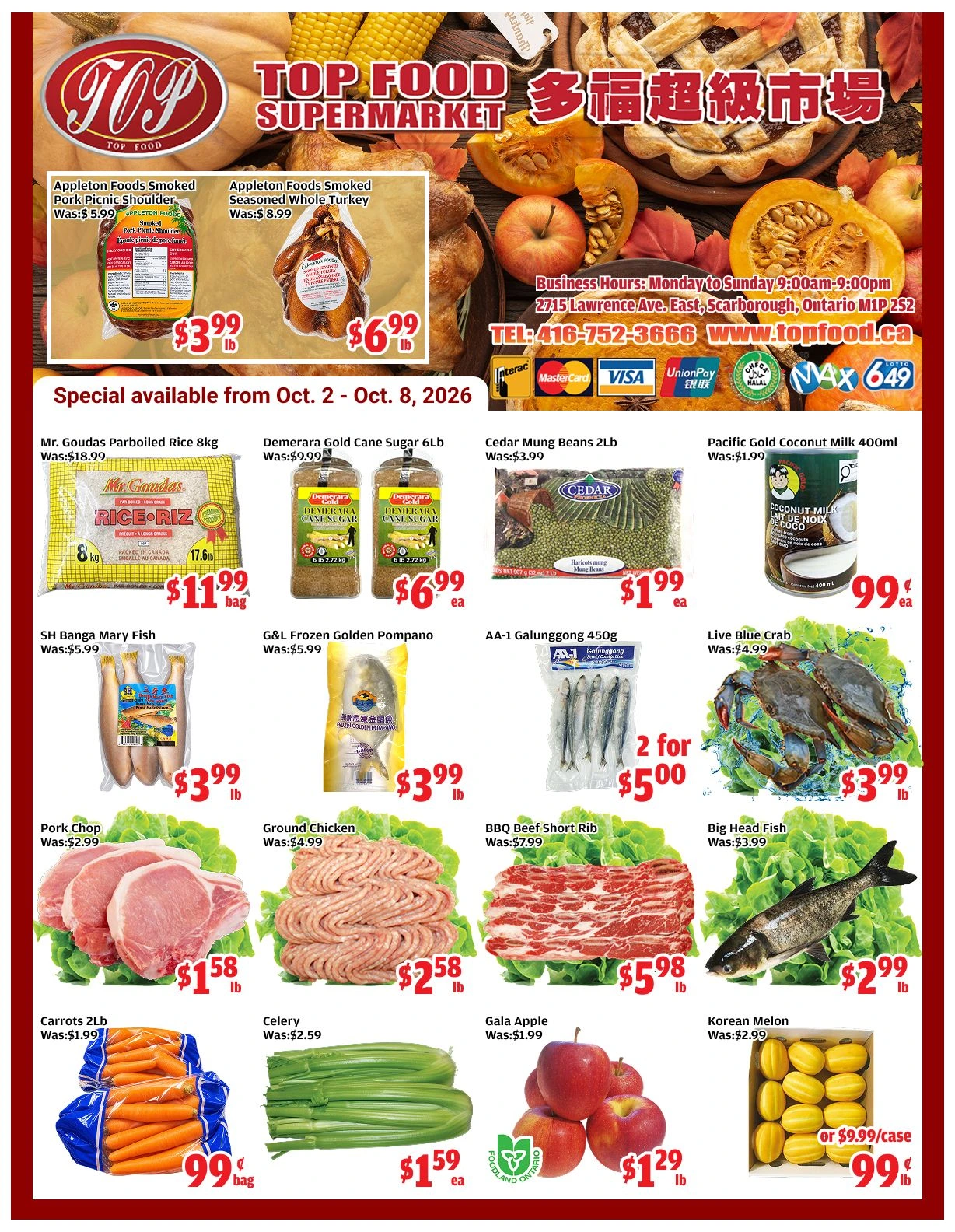 Top Food Supermarket Scarborough Weekly Flyer - Page 1