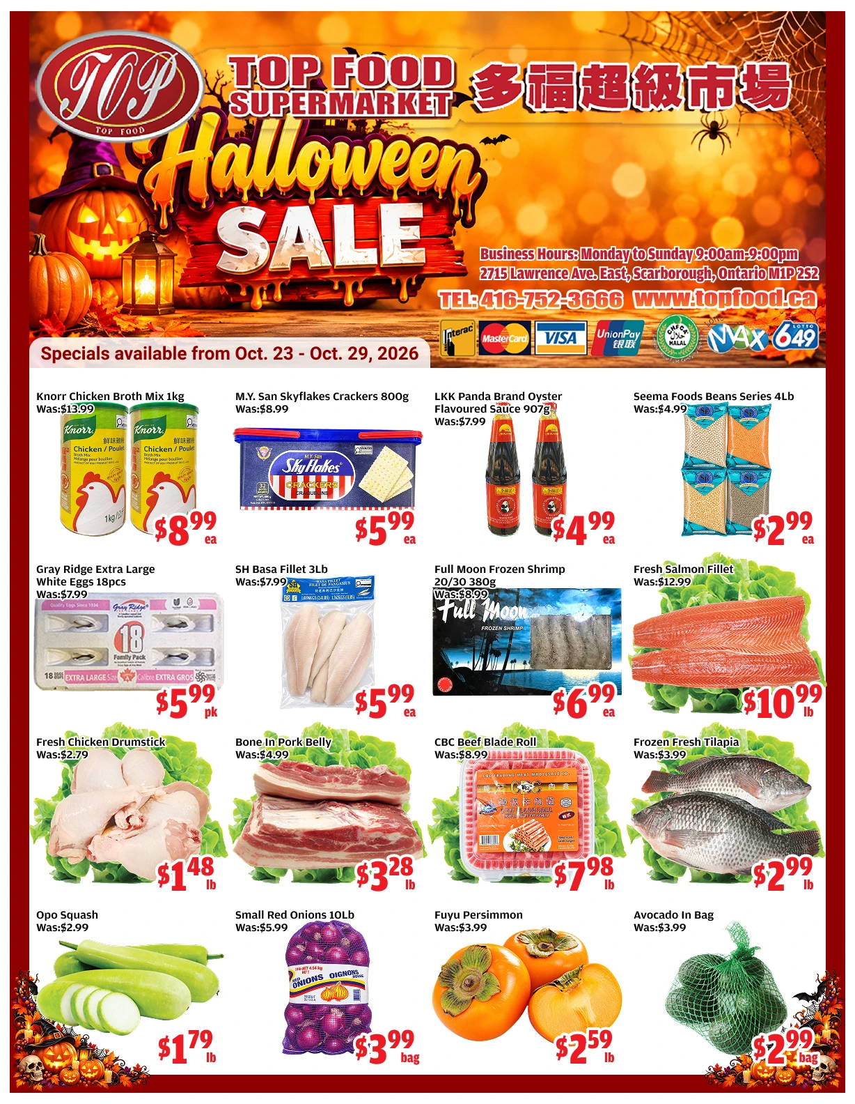 Top Food Supermarket Scarborough Weekly Flyer - Page 1