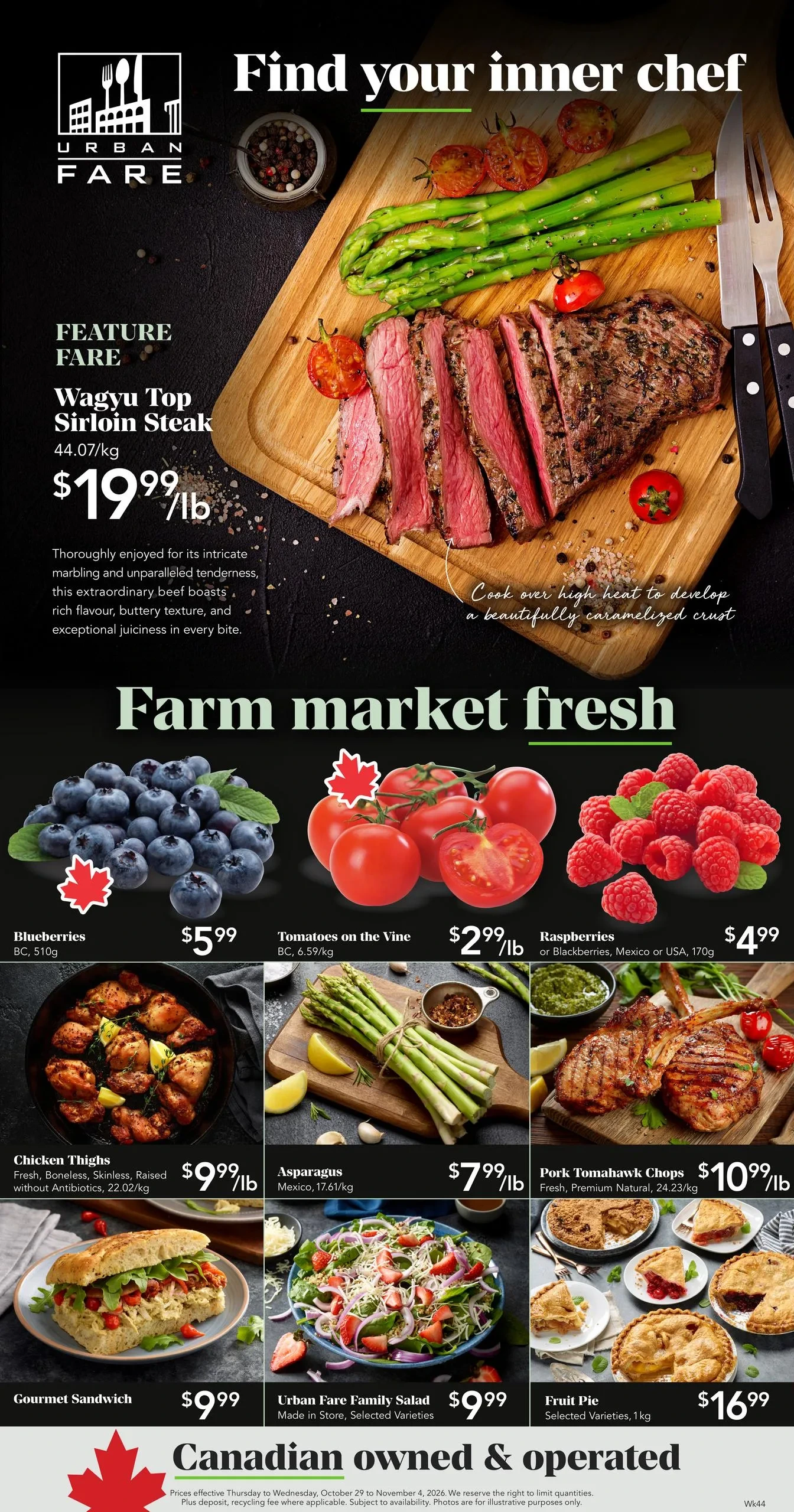 Urban Fare Weekly Flyer - Page 1