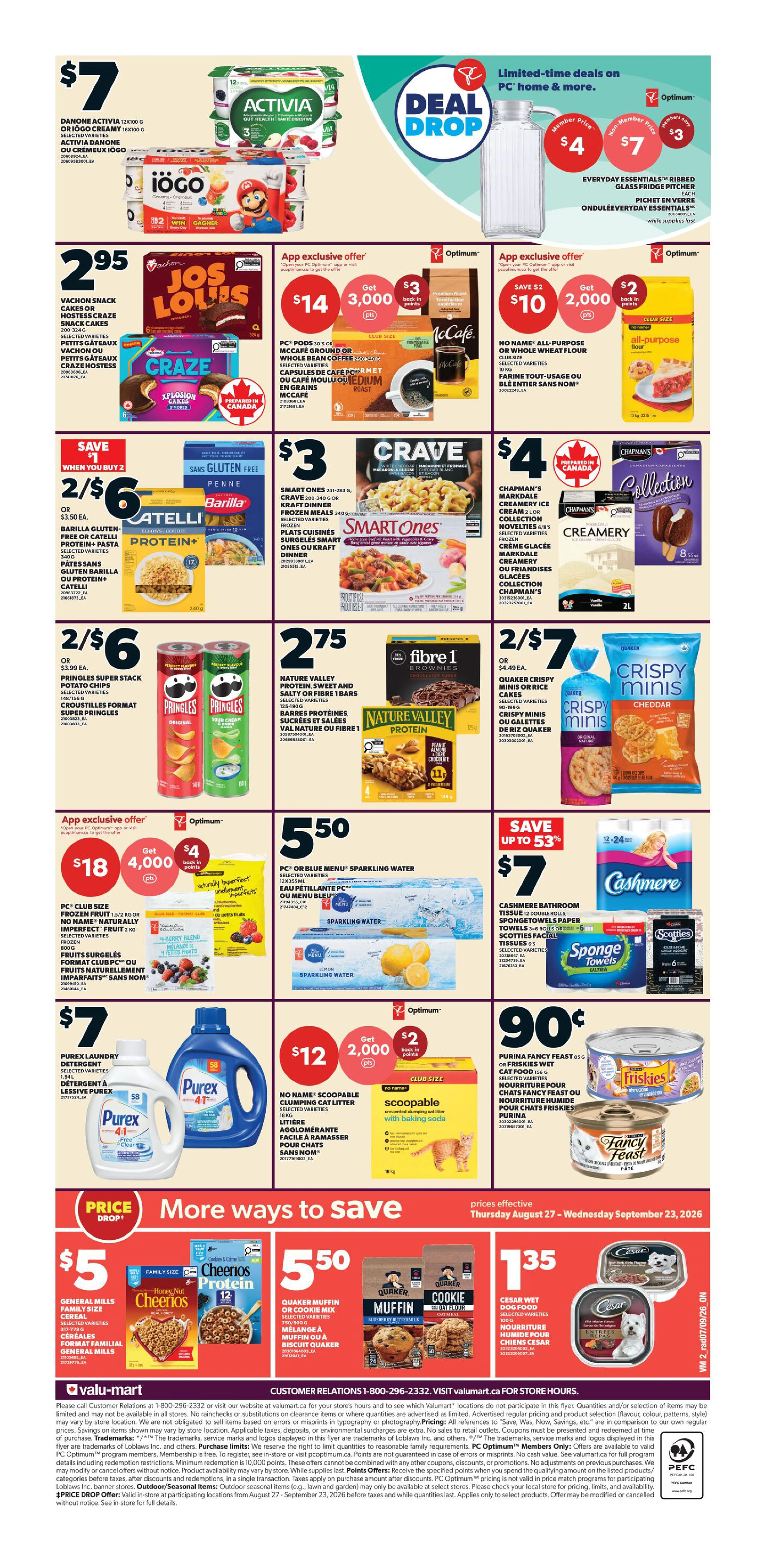 Valu-Mart Weekly Flyer - Valid Thursday, September 10 - Wednesday, September 16 - Page 2