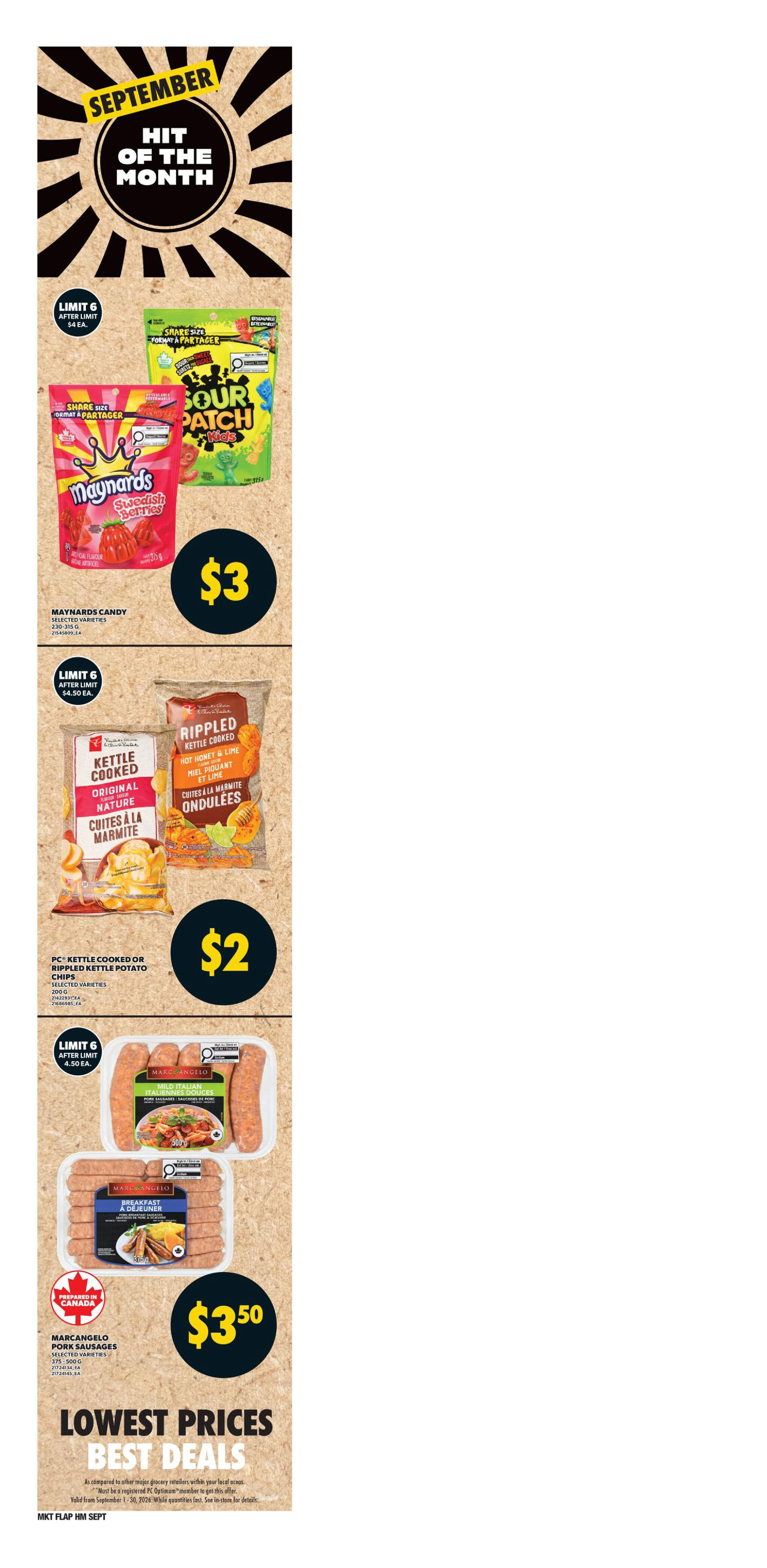 Valu-Mart Weekly Flyer - Valid Thursday, September 10 - Wednesday, September 16 - Page 5