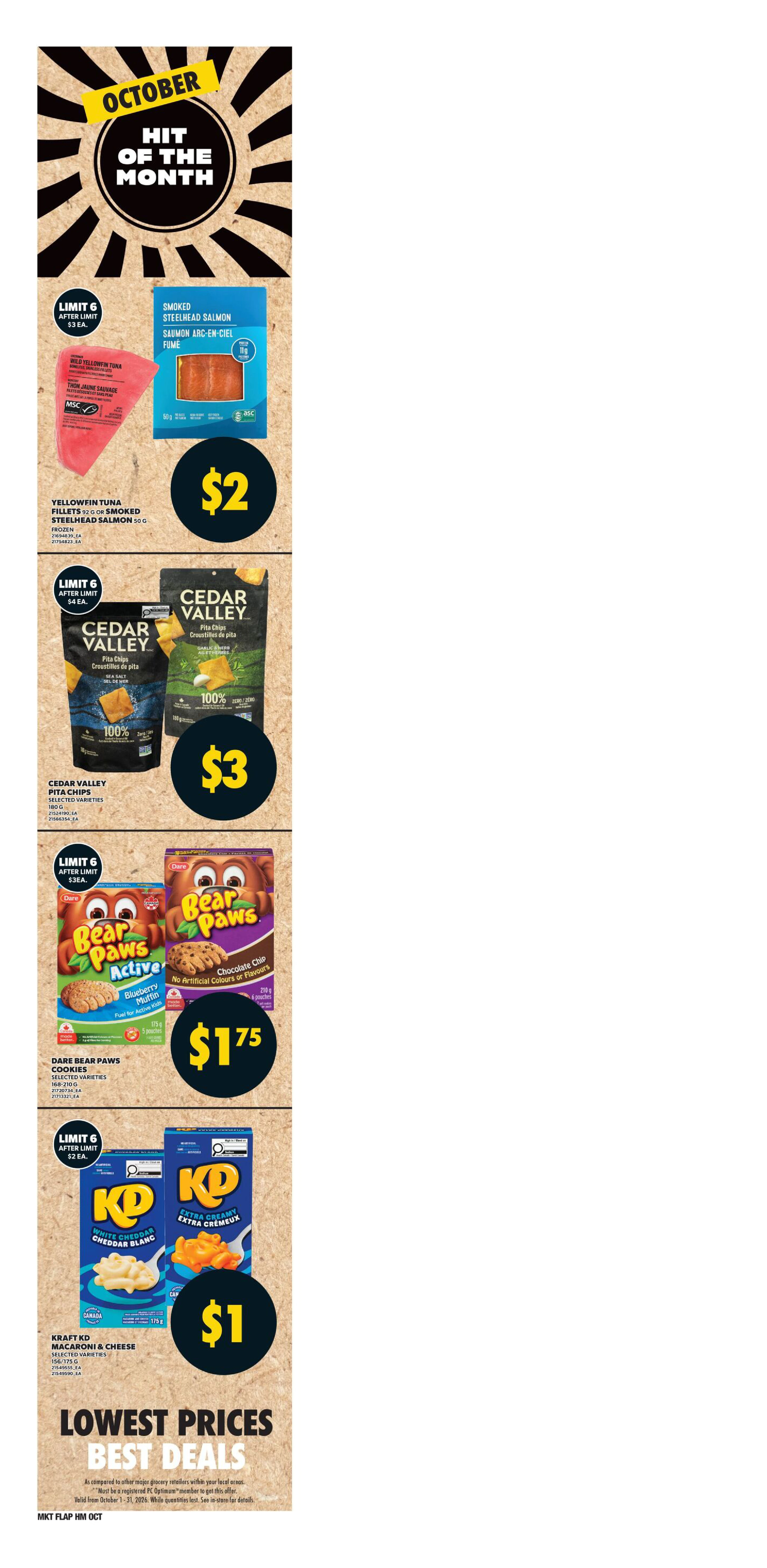 Valu-Mart Weekly Flyer - Valid Thursday, October 1 - Wednesday, October 7 - Page 5