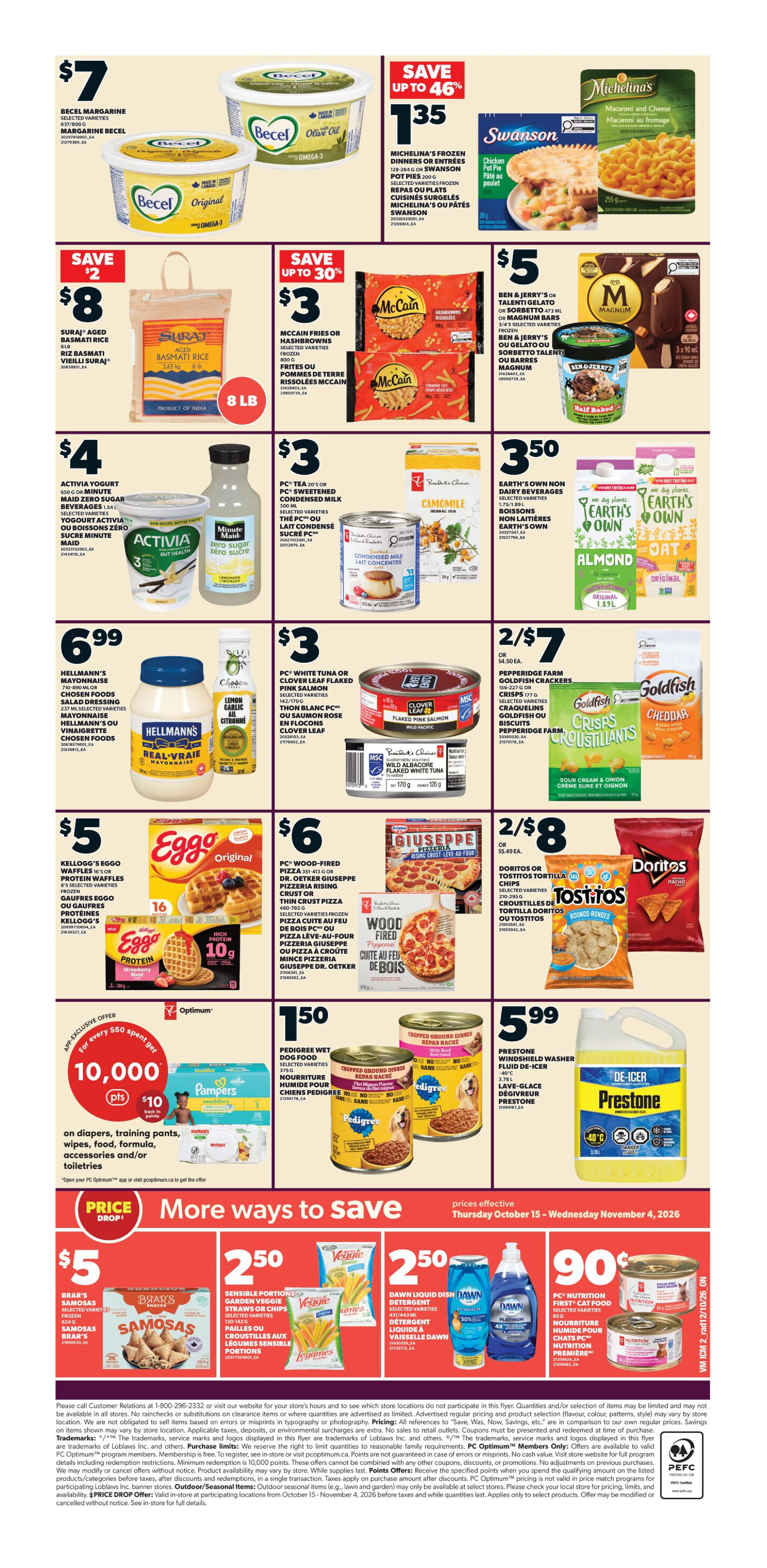 Valu-Mart Weekly Flyer - Valid Thursday, October 15 - Wednesday, October 21 - Page 2