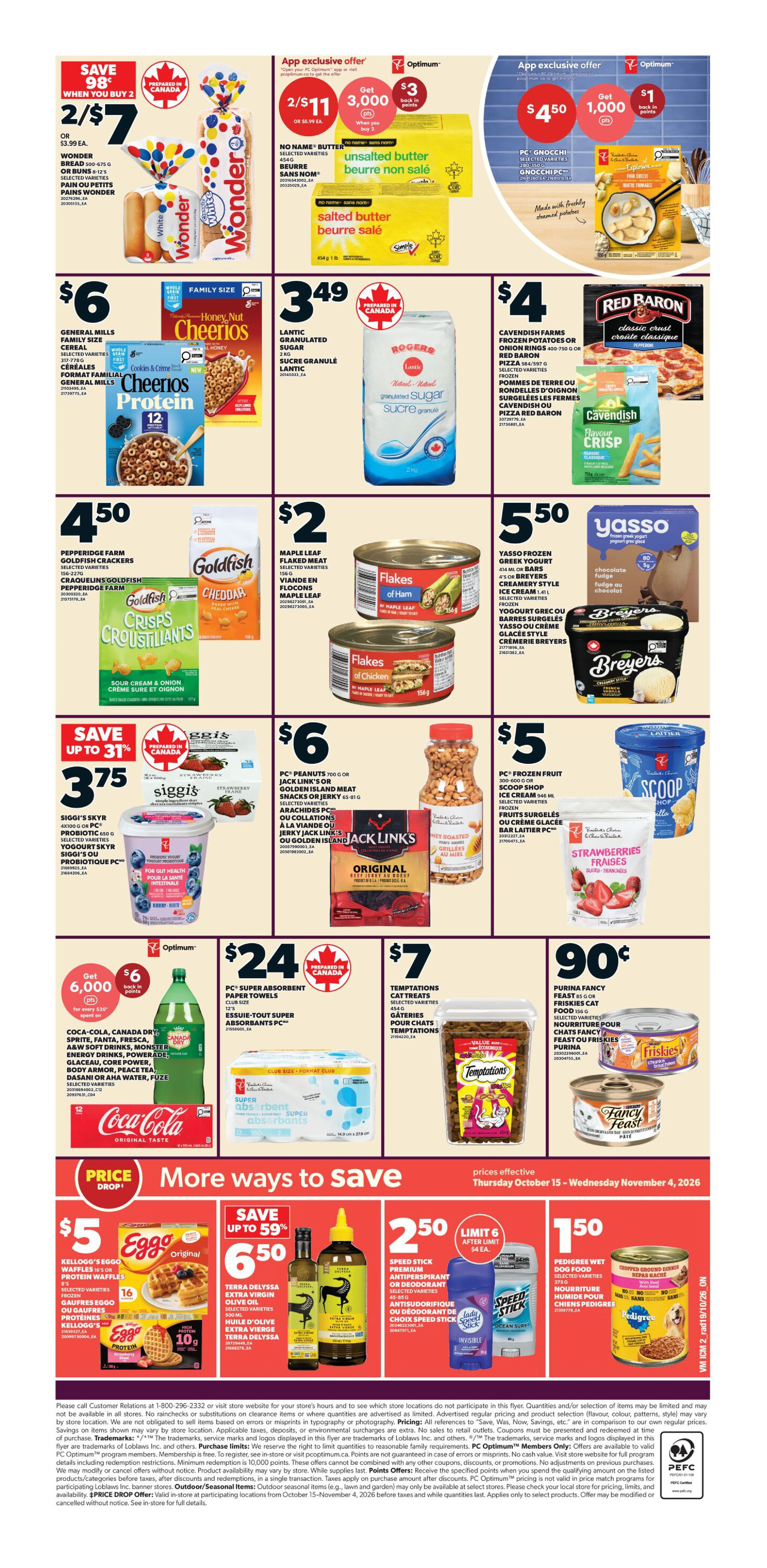 Valu-Mart Weekly Flyer - Valid Thursday, October 22 - Wednesday, October 28 - Page 2