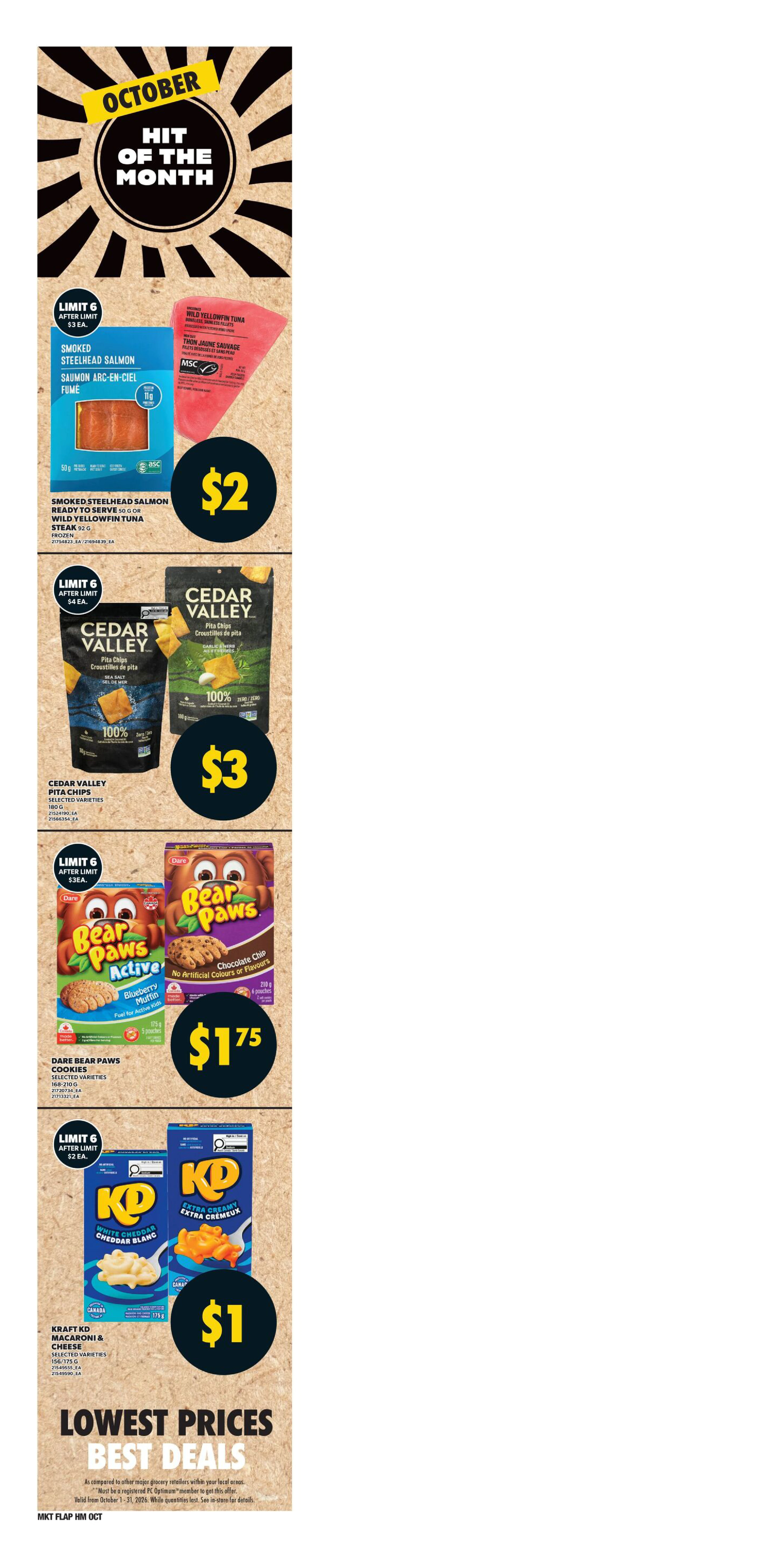 Valu-Mart Weekly Flyer - Valid Thursday, October 22 - Wednesday, October 28 - Page 6