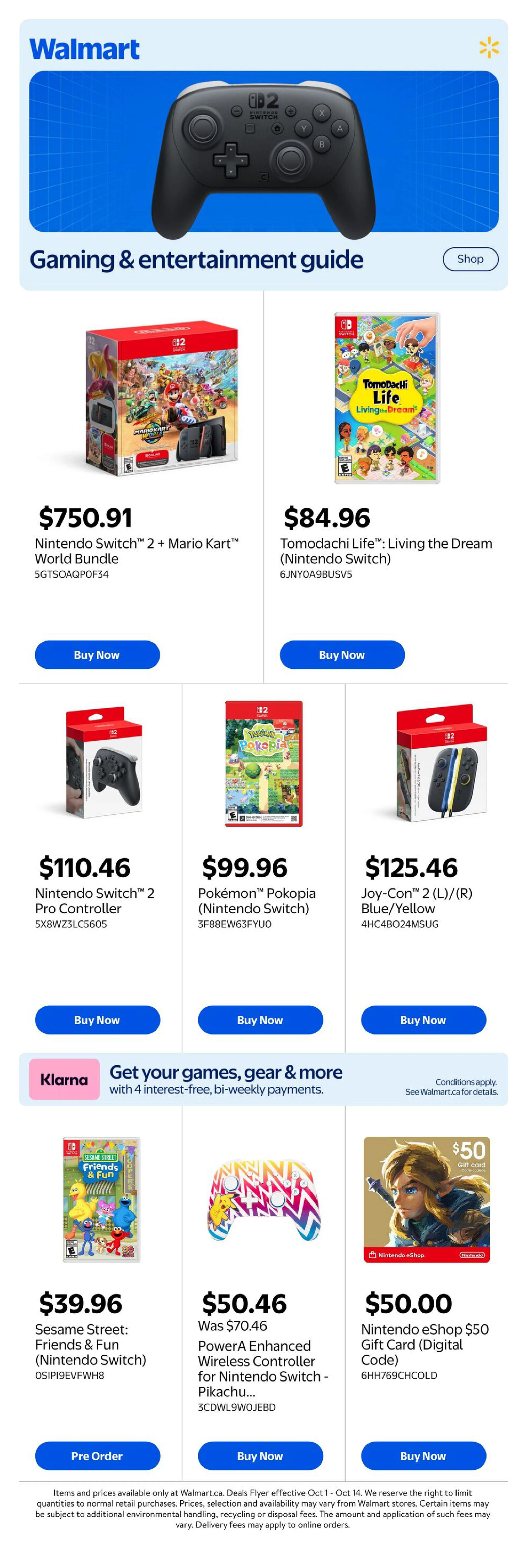 Walmart NB Gaming Guide - Page 1