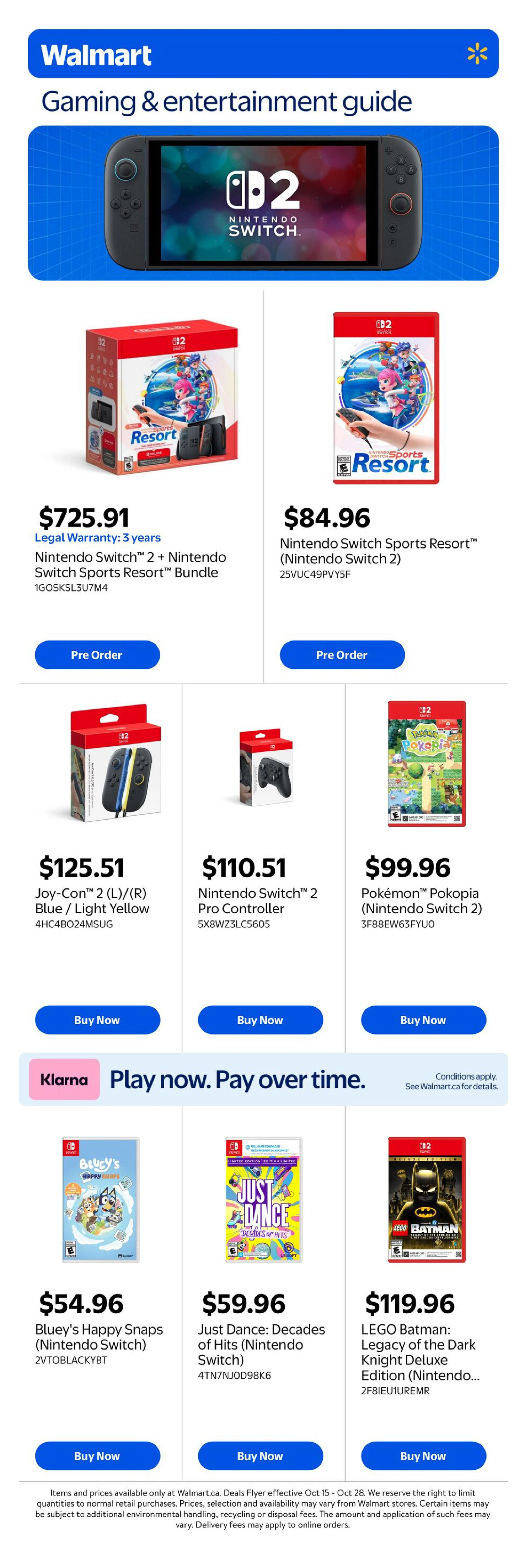 Walmart NL Gaming Guide - Page 1
