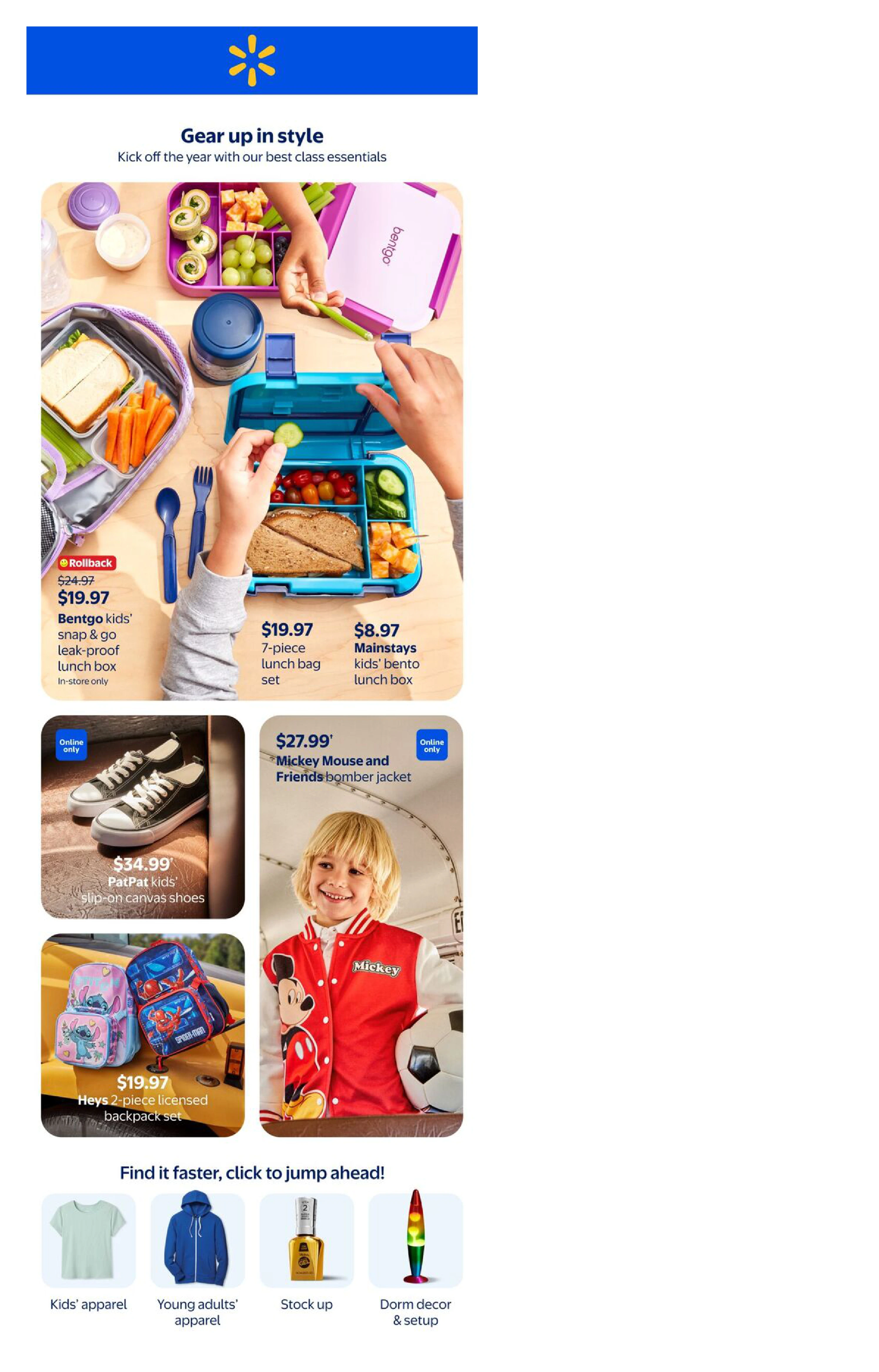Walmart NS Back to School in Style - Page 1